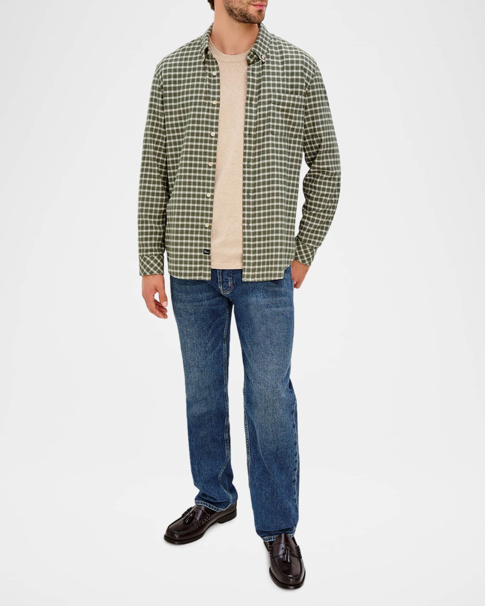 Men's Bourbon Trail Check Button Down Shirt main image 1