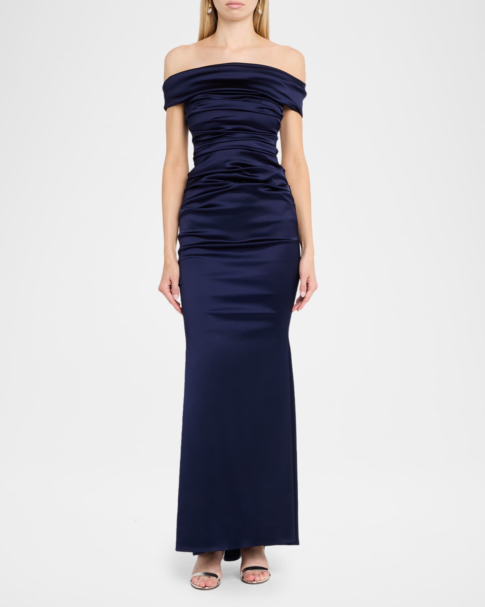 short bridesmaid dress Light Blue Mermaid Tea Length Bridesmaid Dress, MBD281