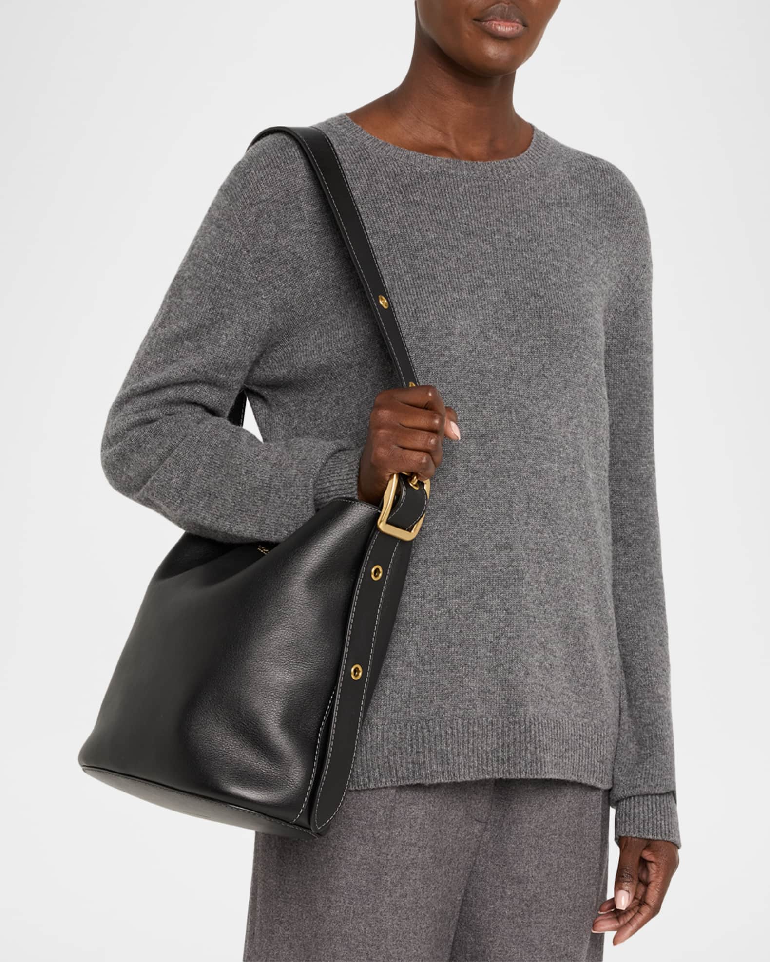Coach Bleecker Grain Leather Bucket Bag | Neiman Marcus