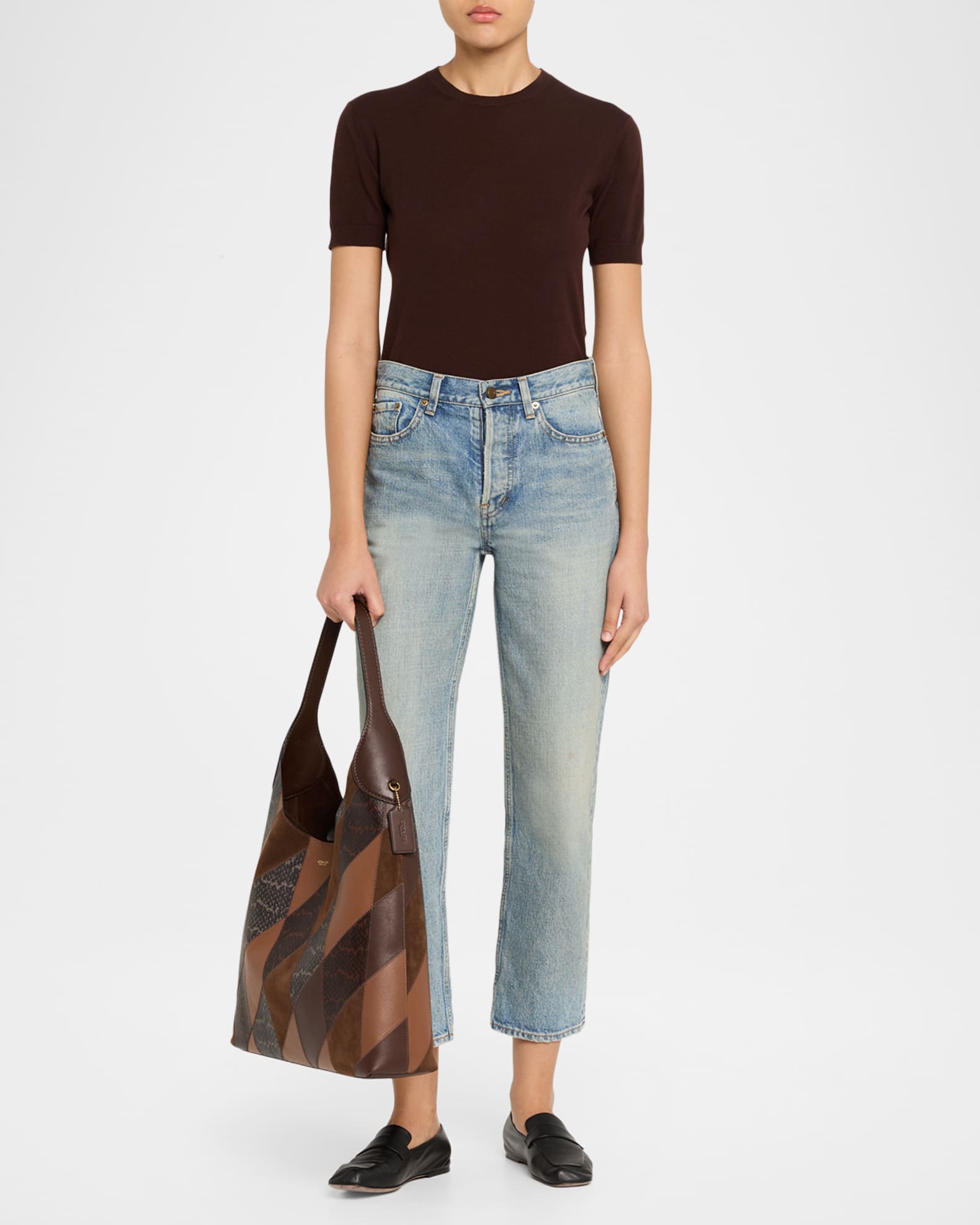 Coach Patchwork Shoulder Bag | Neiman Marcus
