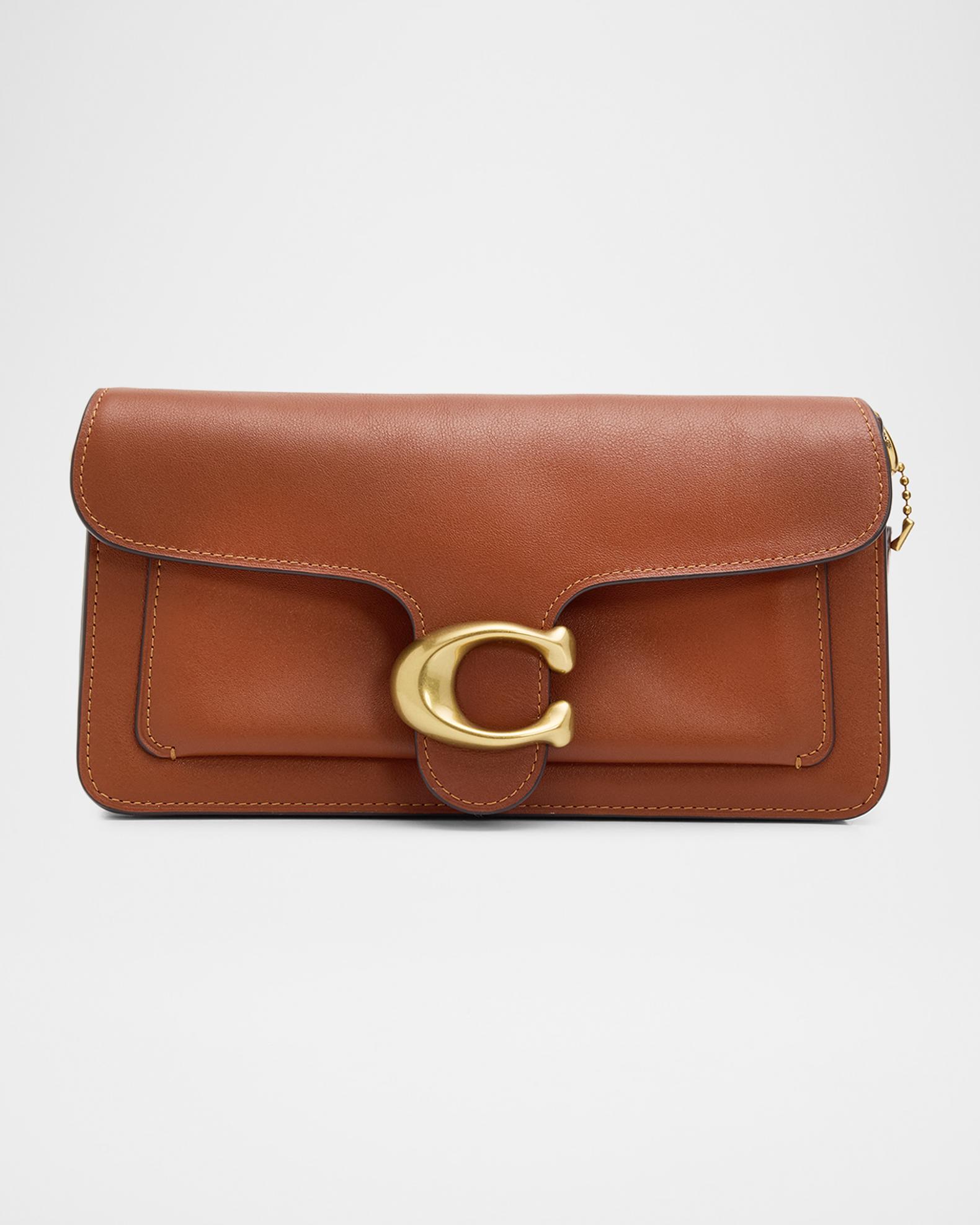 Coach Tabby Grain Leather Shoulder Bag | Neiman Marcus