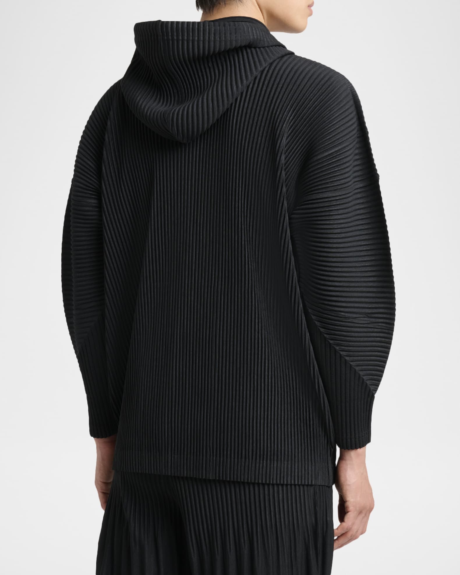 Homme Plisse Issey Miyake Men's Monthly Colors Pleated Snap-Front
