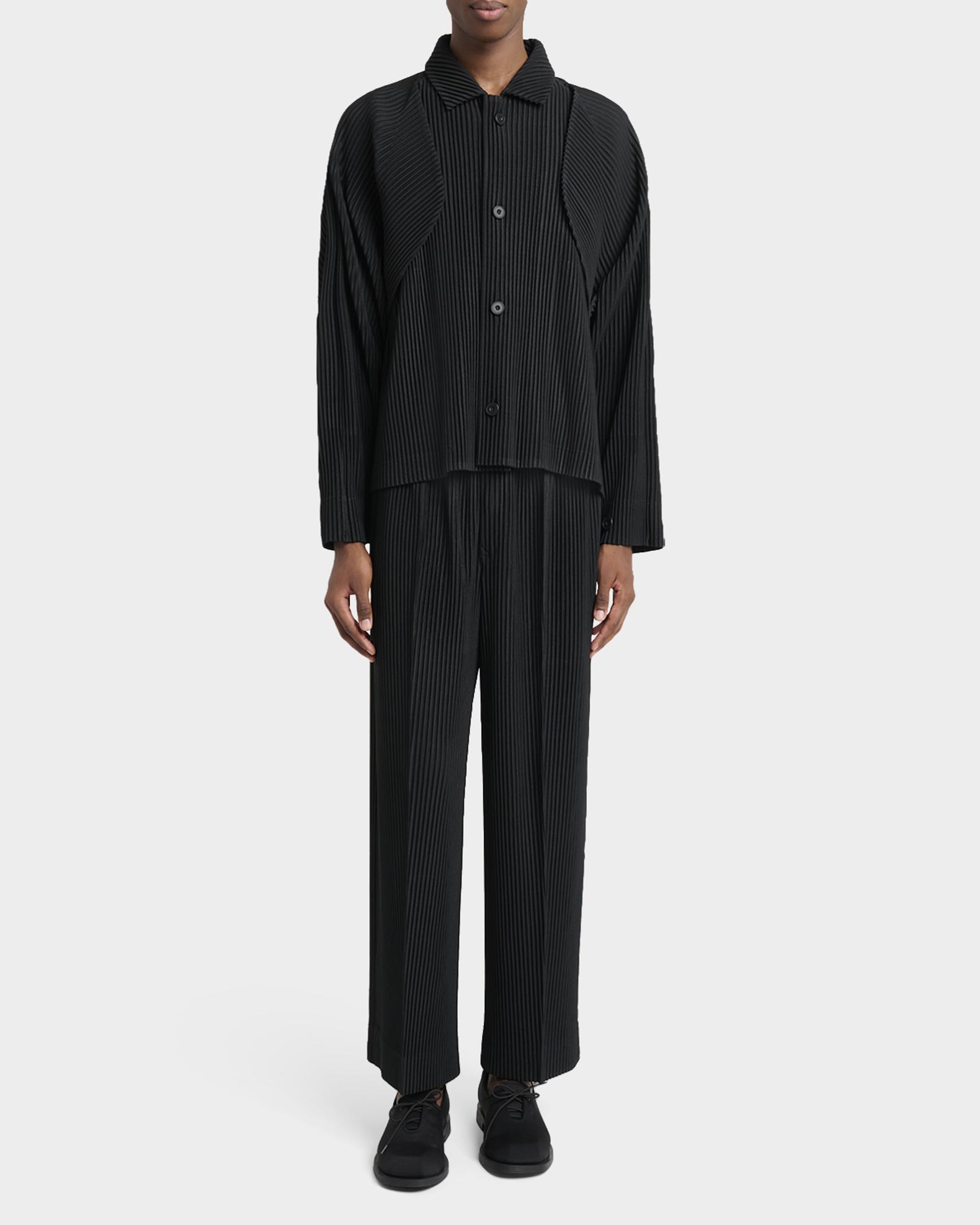 Homme Plissé Issey Miyake Men's Monthly Colors Pleated Wide-Leg
