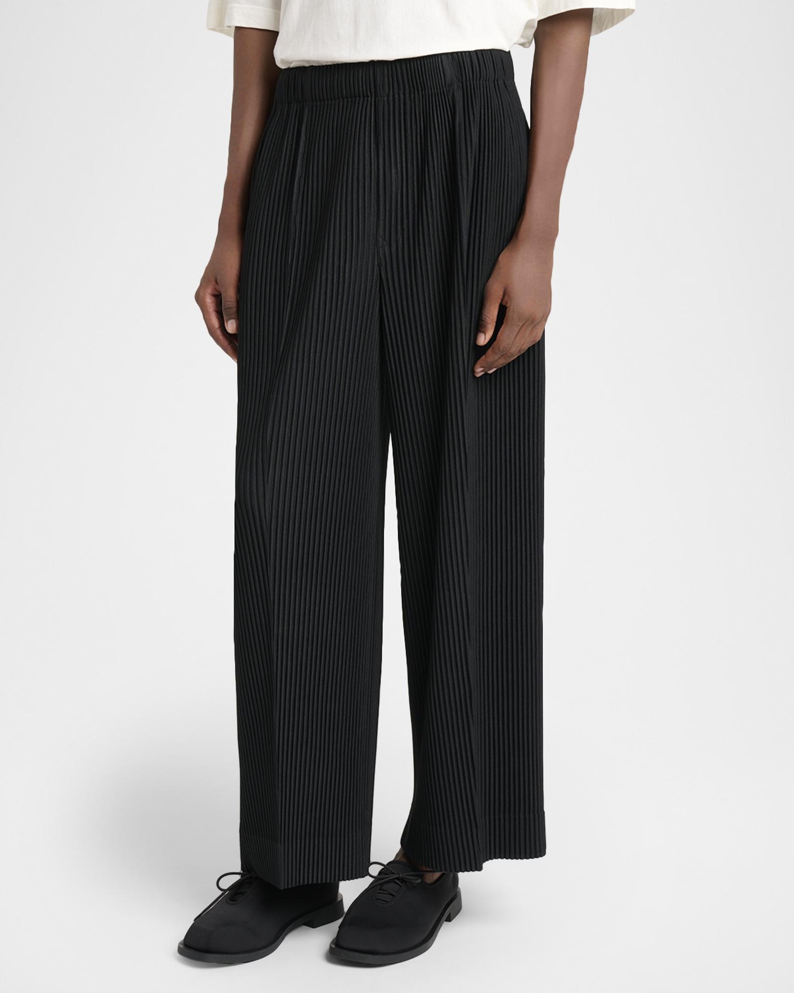 ☆SALE中☆HOMME PLISSE ISSEY MIYAKE サルエルパンツ Homme Plissé Issey Miyake Men's Monthly Colors Pleated Wide-Leg
