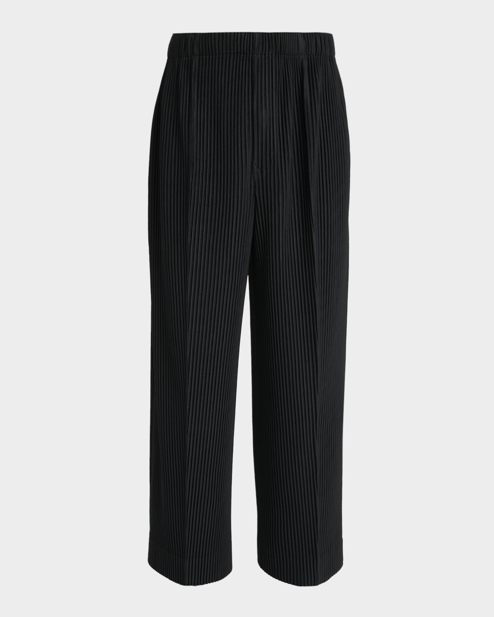 Homme Plissé Issey Miyake Men's Monthly Colors Pleated Wide-Leg