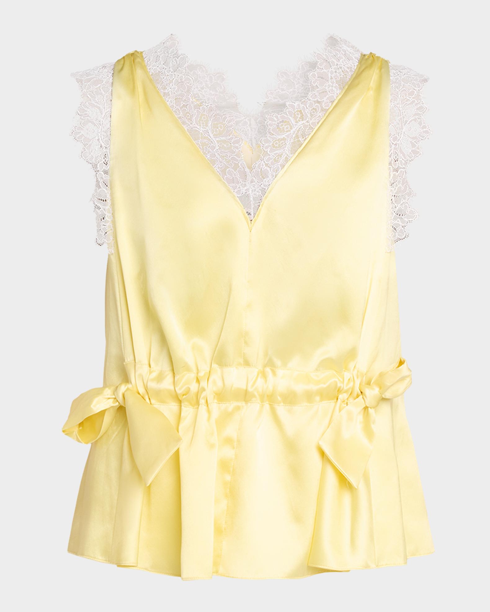 3.1 Phillip Lim Sleeveless Satin V-Neck Top | Neiman Marcus