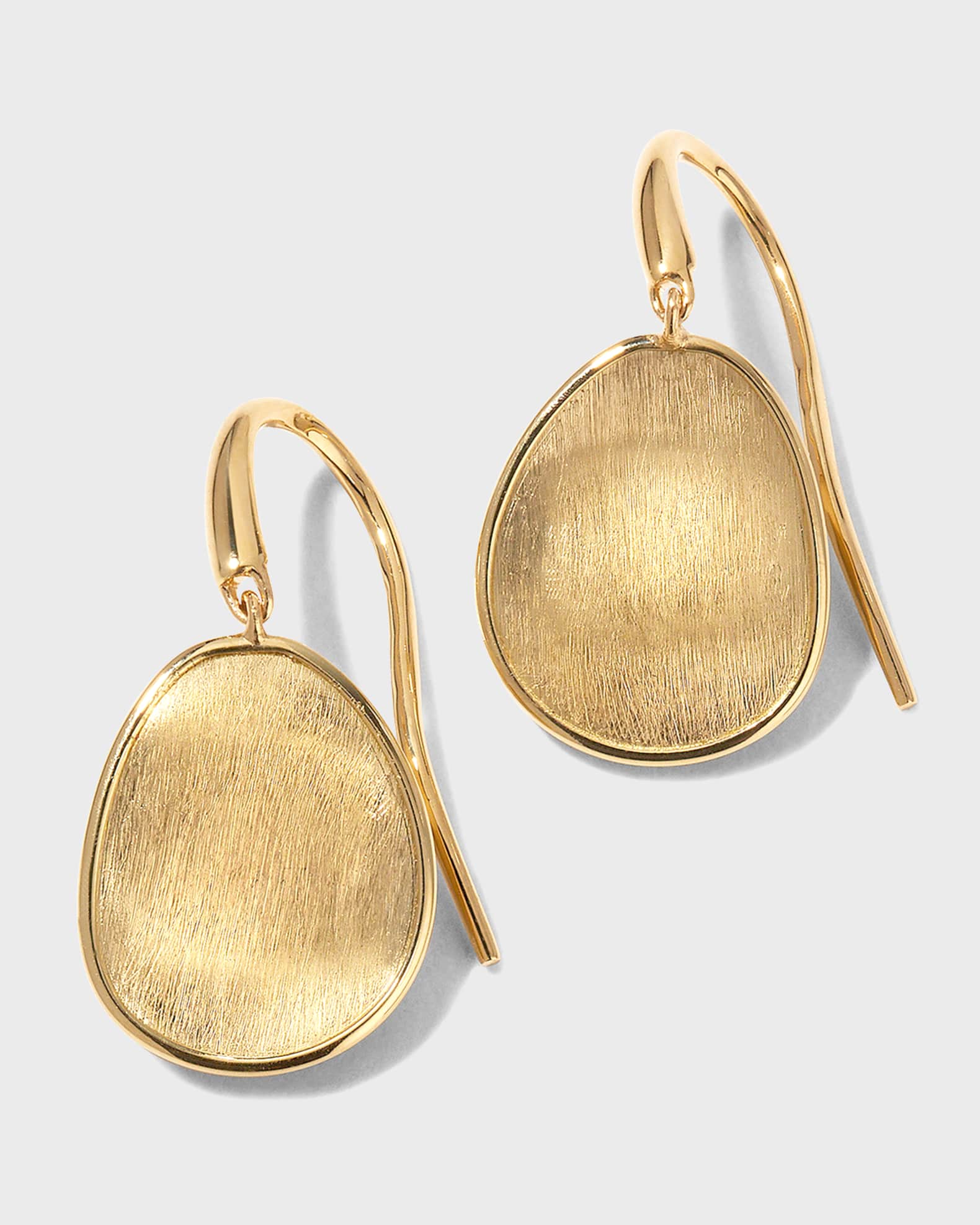 Marco Bicego Lunaria 18k Gold Drop Earrings Neiman Marcus