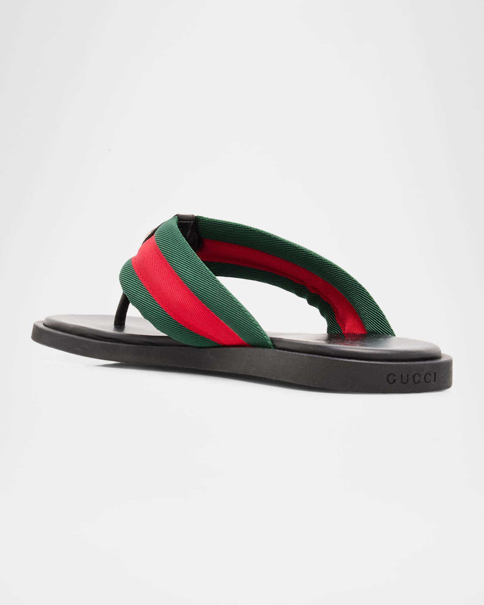 Gucci Men's Maverik Thong Sandals | Neiman Marcus