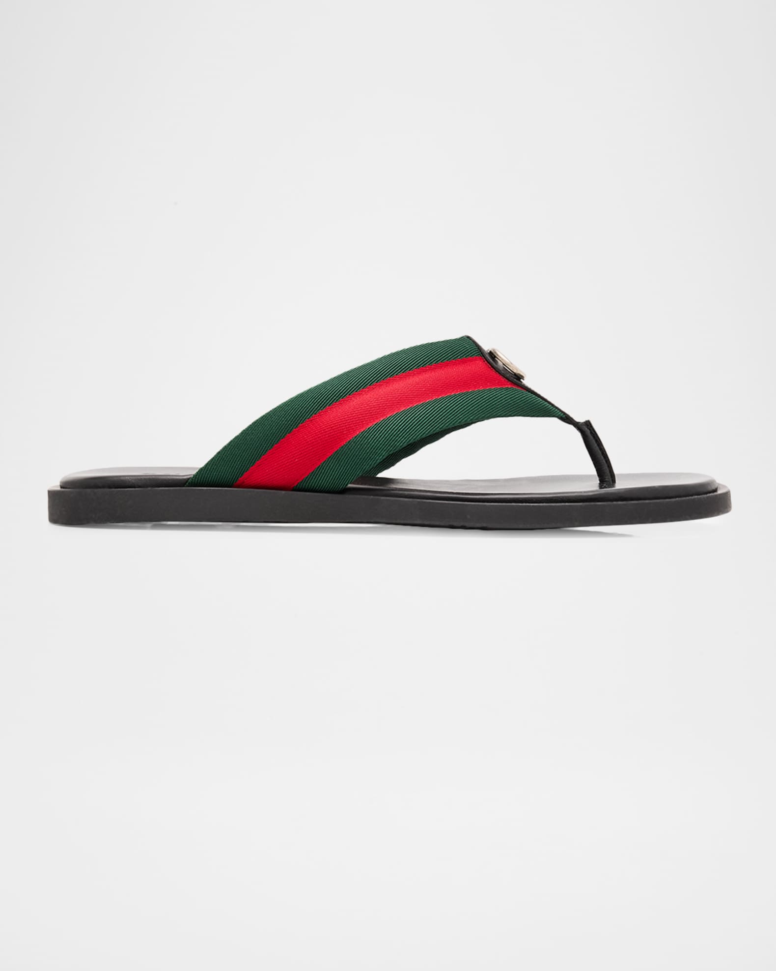 Gucci Men's Maverik Thong Sandals | Neiman Marcus
