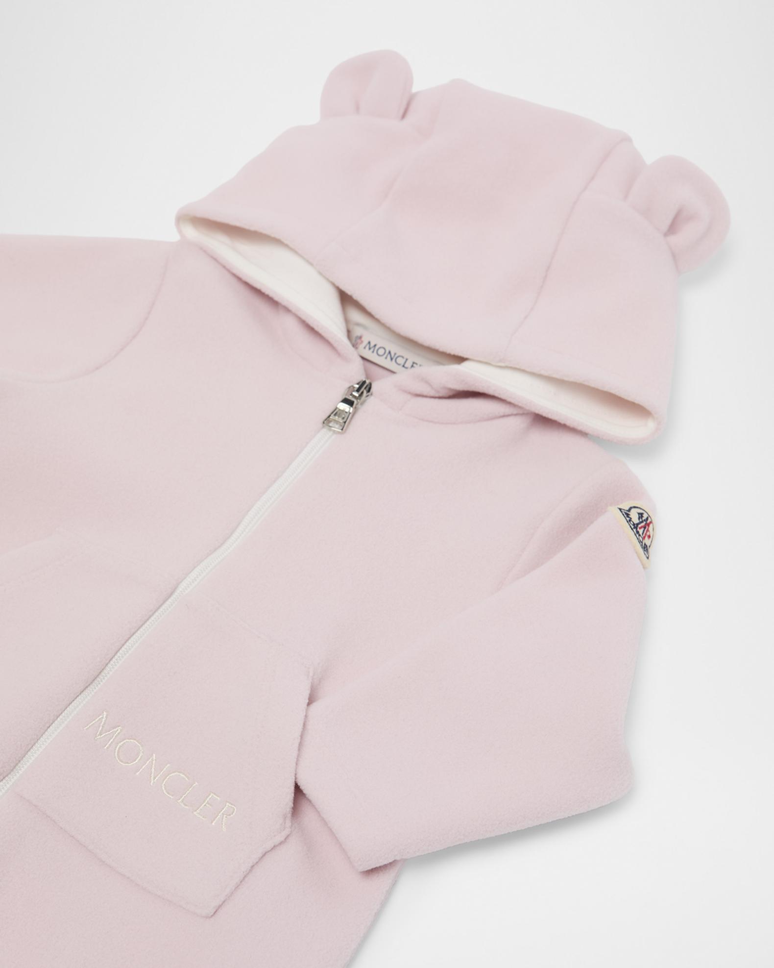 Moncler Girl's Hooded Baby Grow Romper, Size 0M-12M | Neiman Marcus
