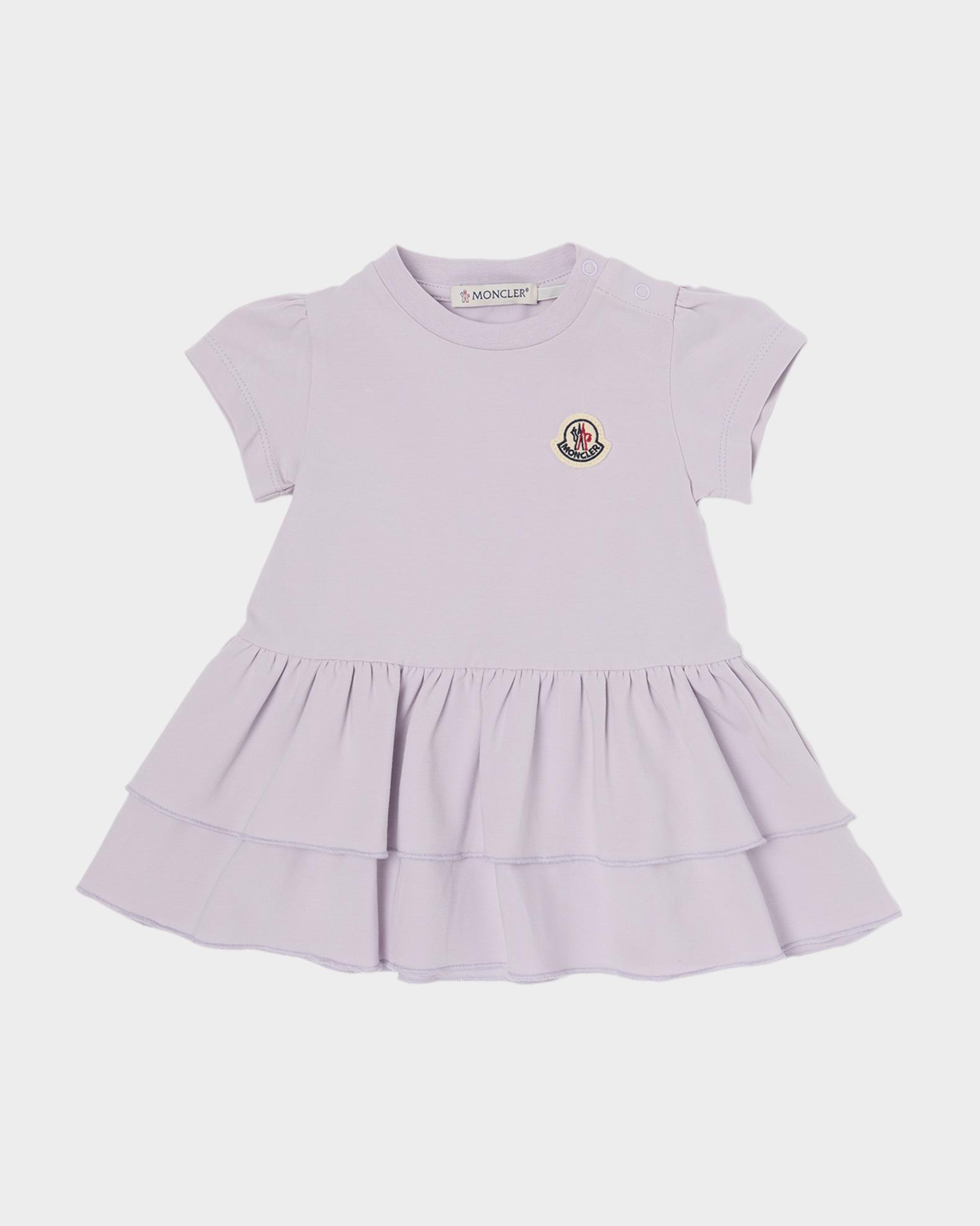 pink moncler dress Moncler Enfant Cotton Piquet Dress, Girls, Pink, Size: 9/12m