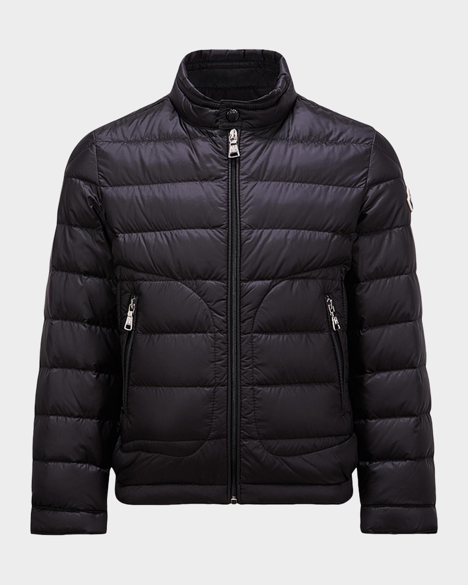Moncler Boy's Acorus Packable Down Jacket, Size 8-10 | Neiman Marcus