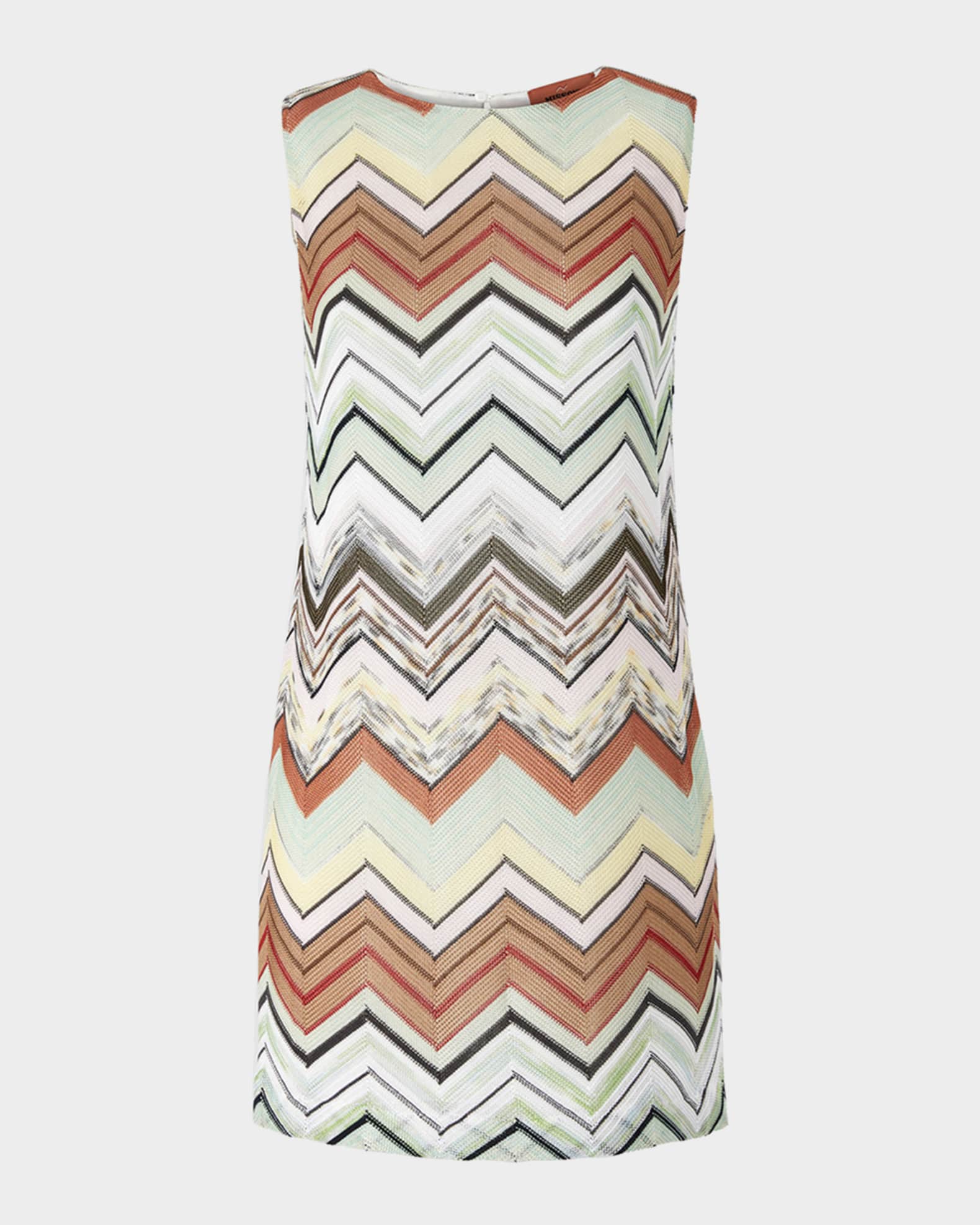 Missoni Chevron Knit Sleeveless Mini Dress | Neiman Marcus