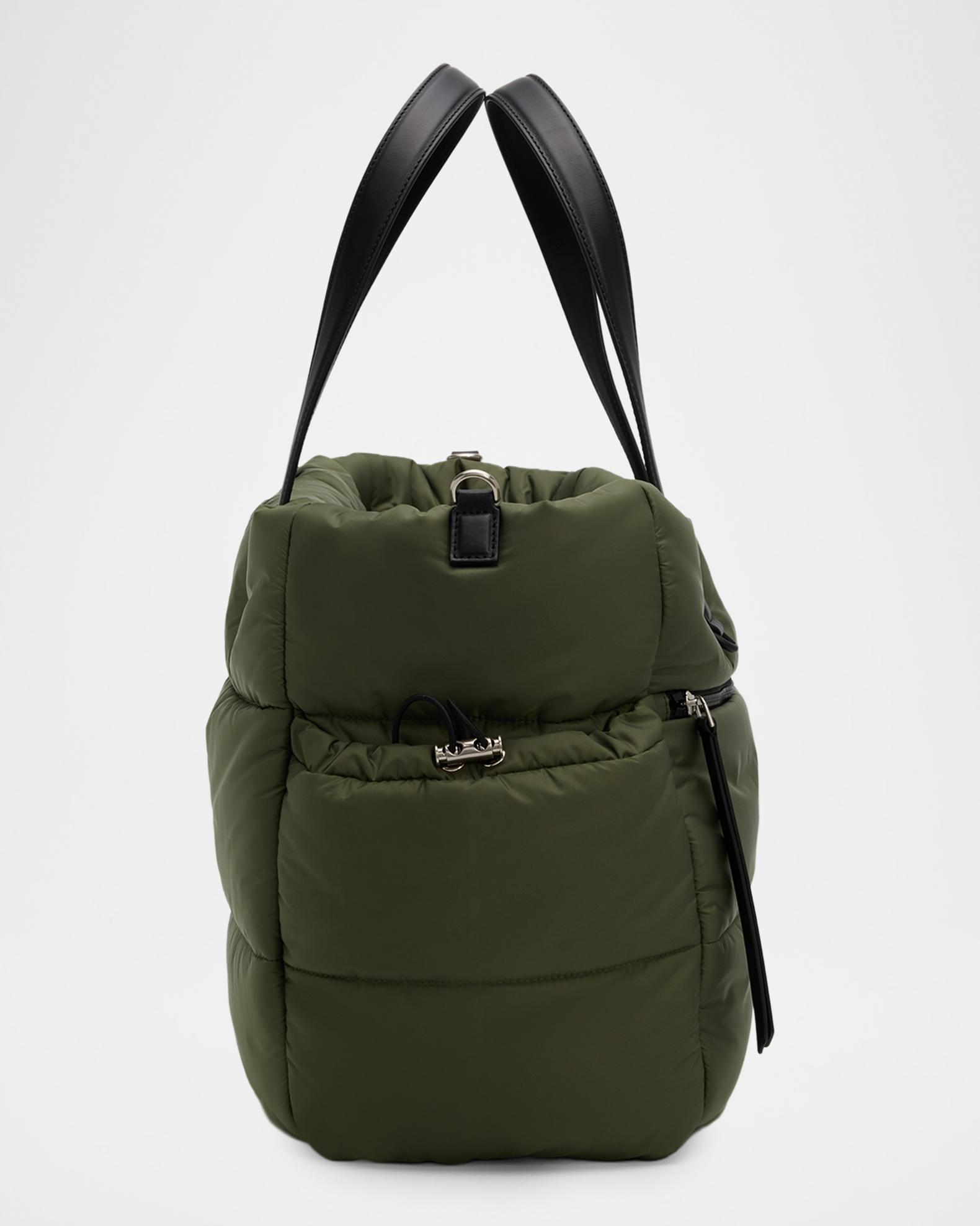 Moncler Padded Logo Diaper Bag | Neiman Marcus