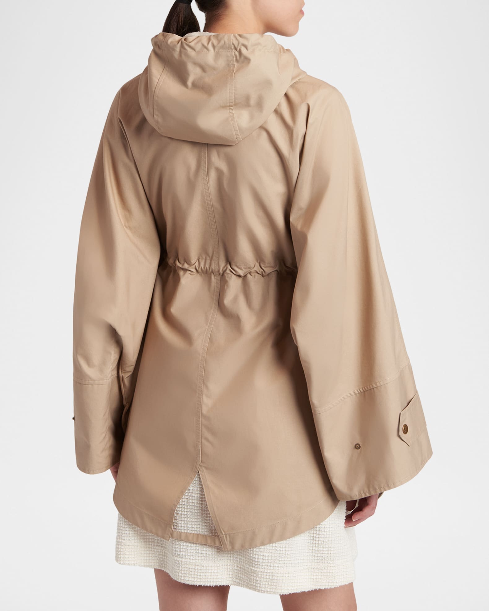 Moncler Brunnera Oversized Hooded Long Parka | Neiman Marcus