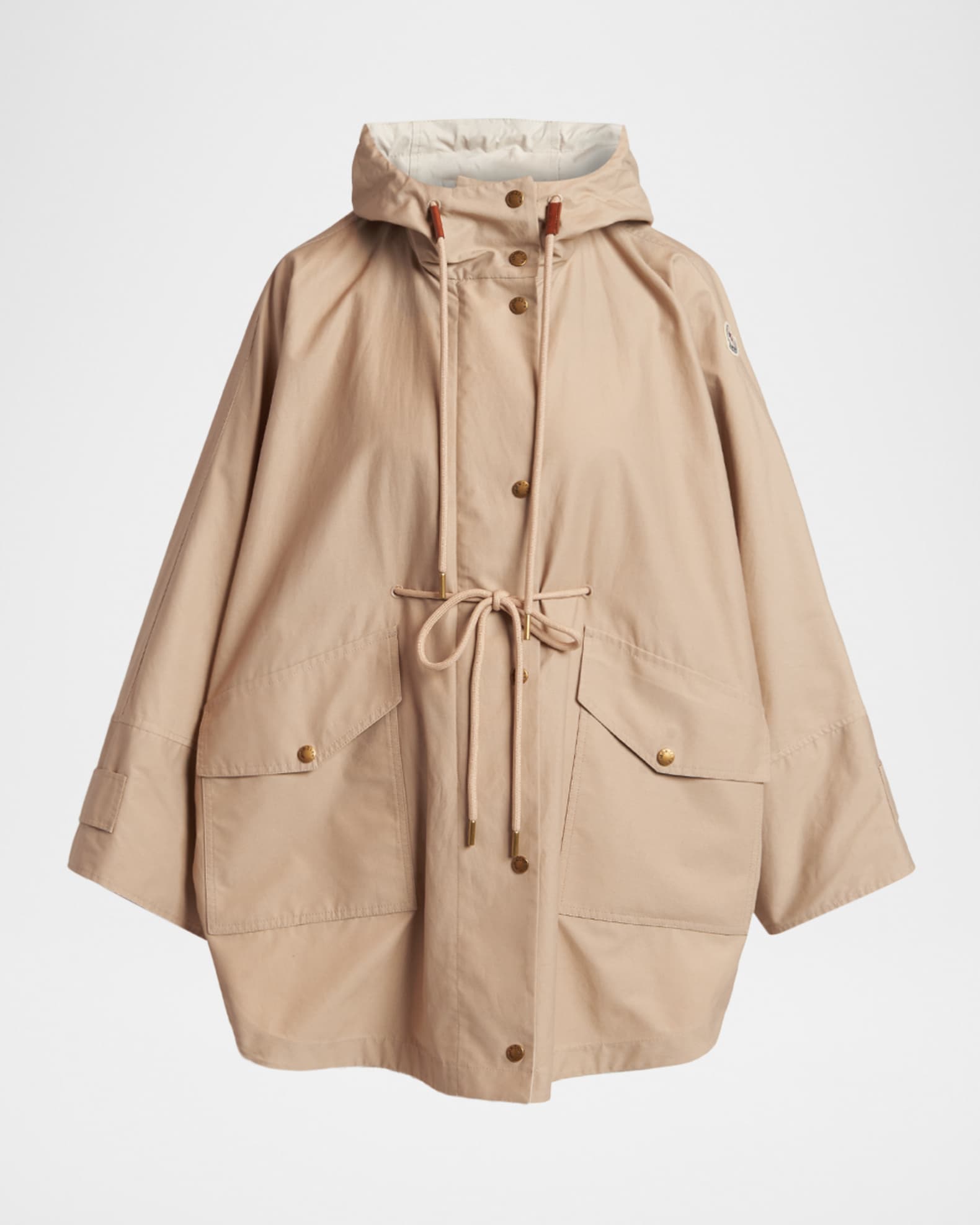 Moncler Brunnera Oversized Hooded Long Parka | Neiman Marcus