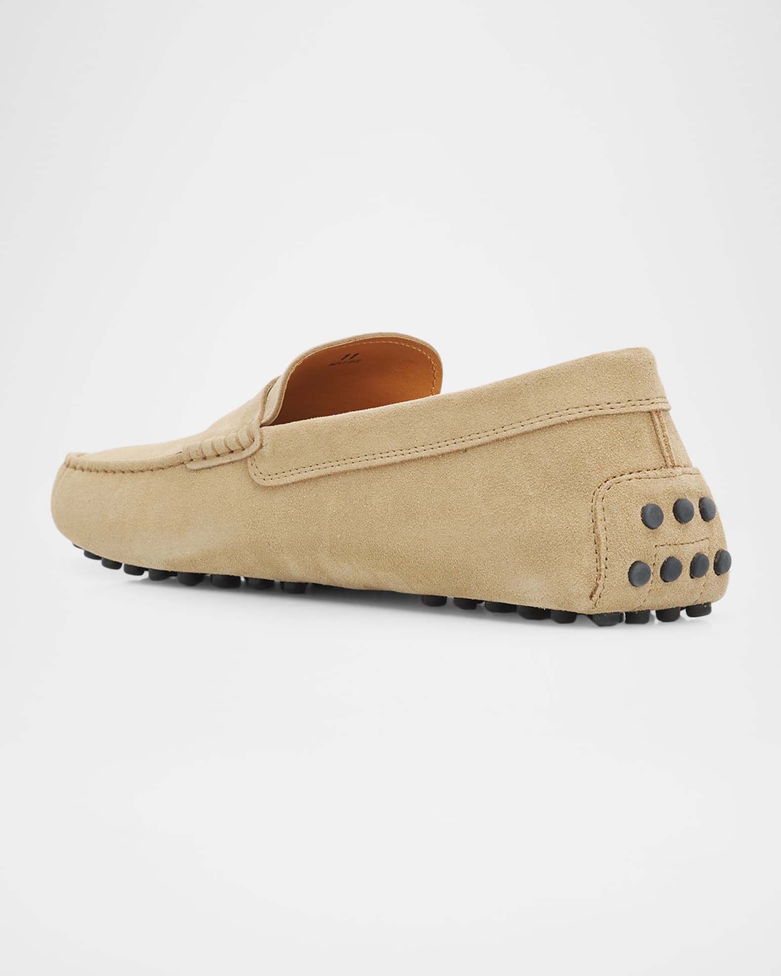 Tod's Men's Mocassino Gommino Suede Driving Shoes | Neiman Marcus