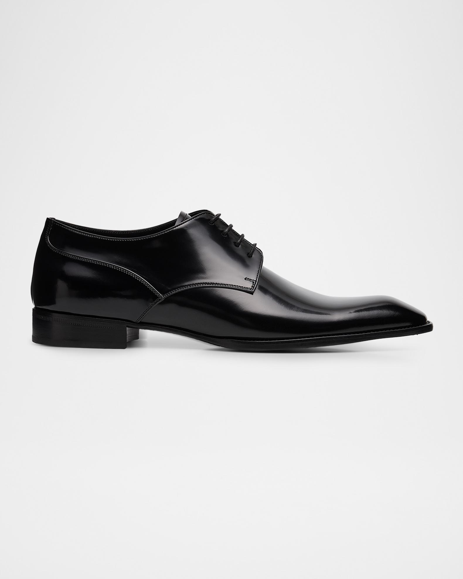 saint laurent men's dress shoes Saint Laurent Shoe Size 41 Black & White Leather Solid Sneaker Men's Shoes   Labels Resale Boutique