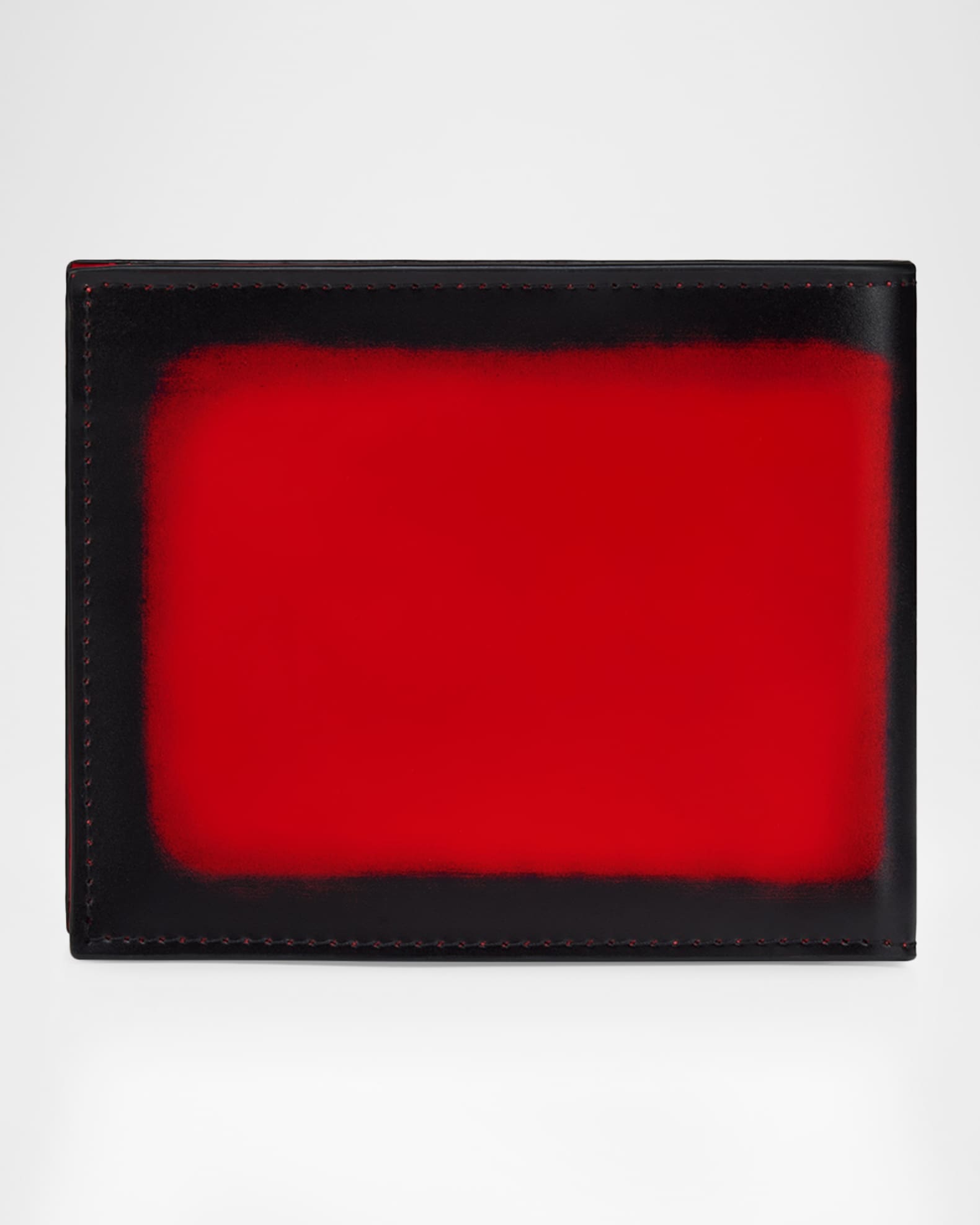 Christian Louboutin Men's Canopy Bifold Wallet in Brushed Leather