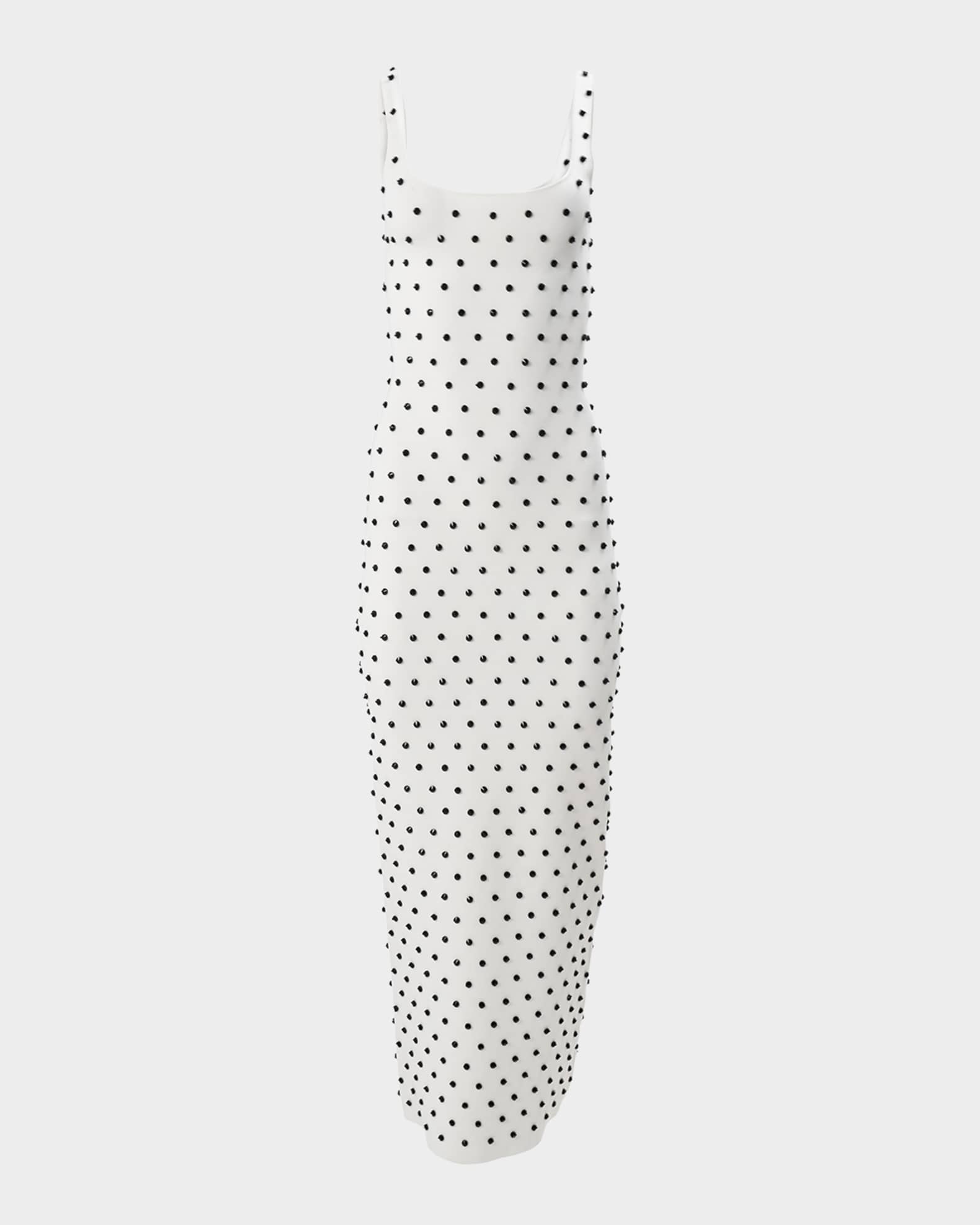 sachin and babi light blue dress Hem & Thread Embroidery Tier Tie Waist Midi Dress in Ecru/White main image 1