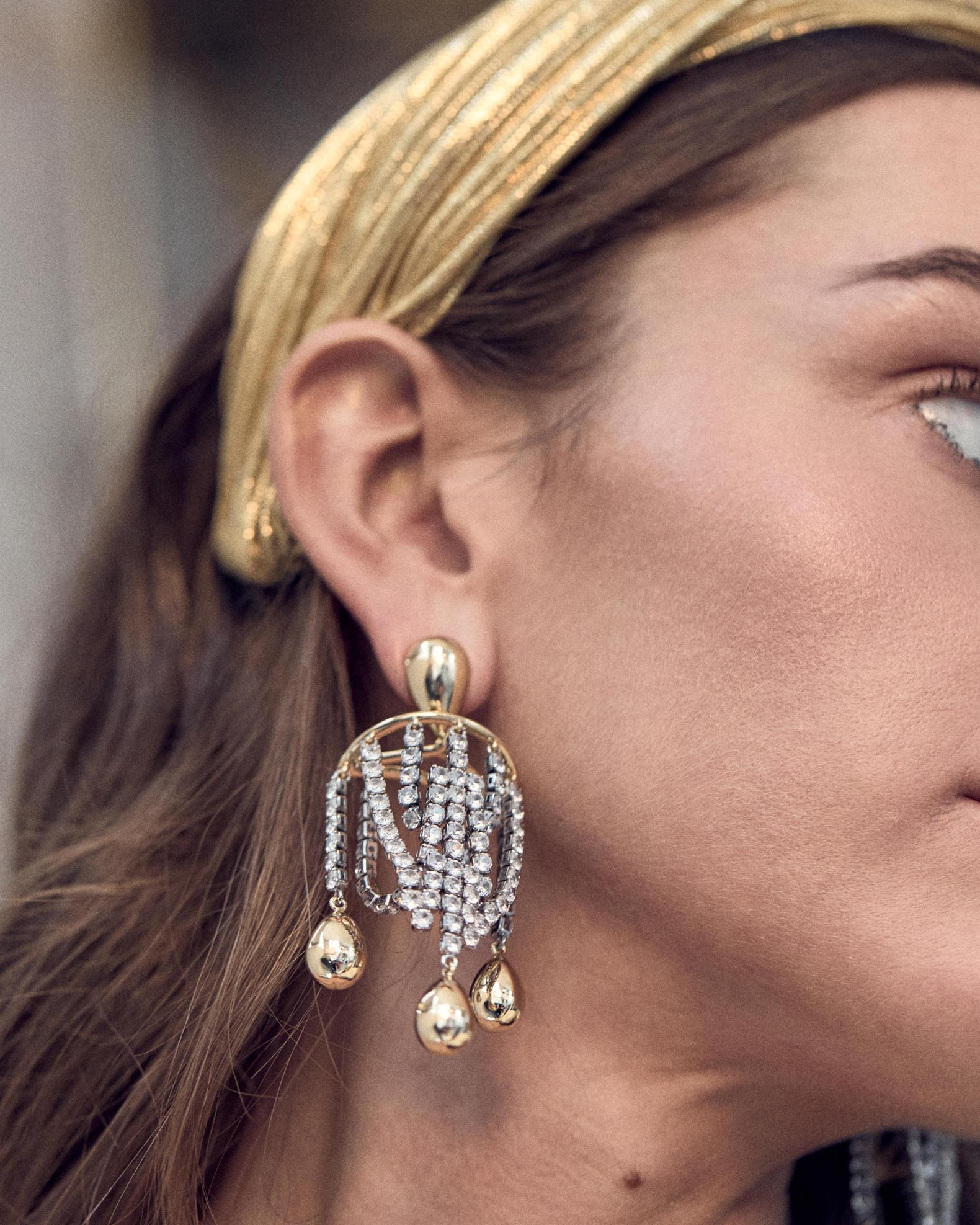 Lele Sadoughi Crystal Opulent Chandelier Earrings | Neiman 