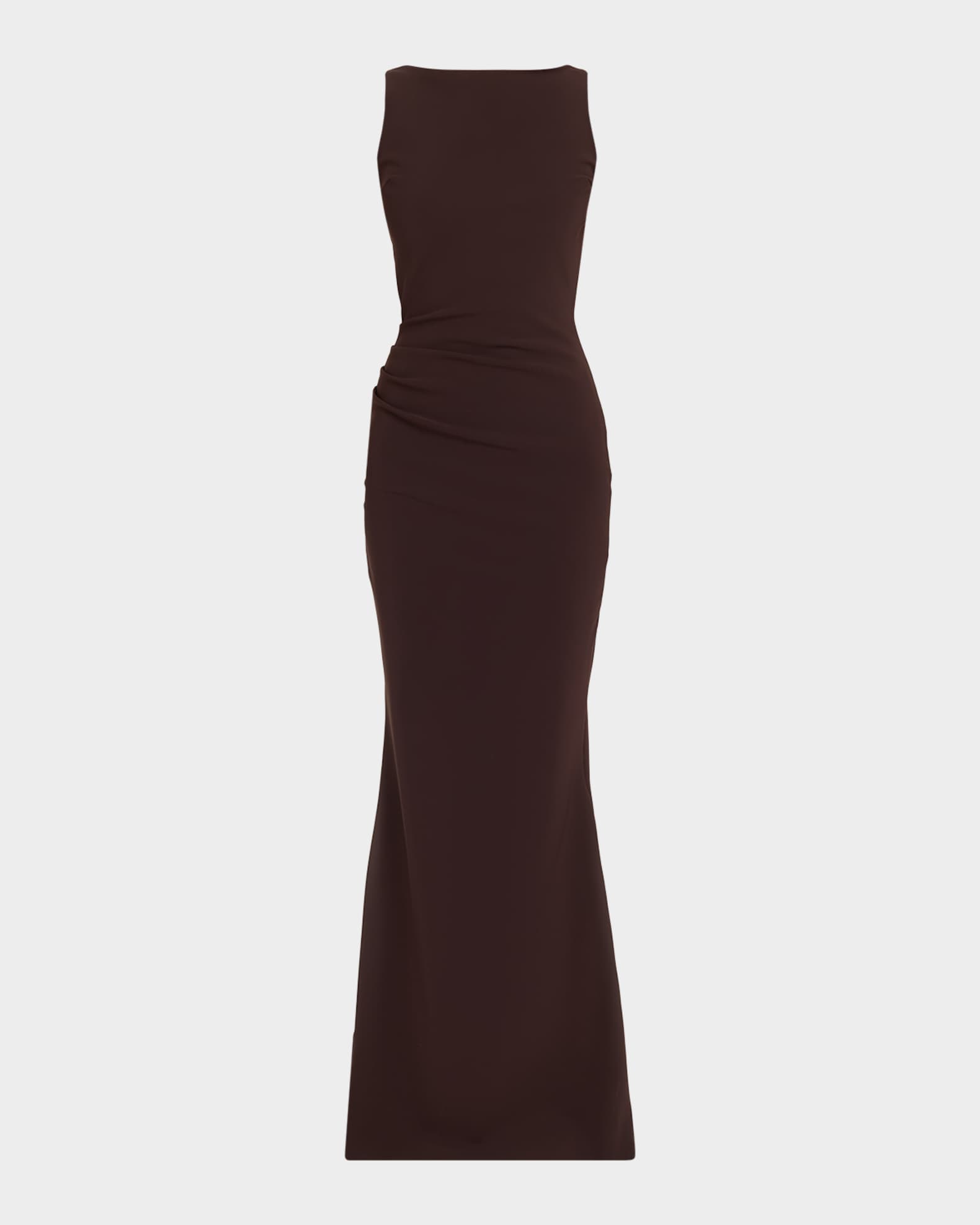 Chiara Boni La Petite Robe Ajour Bateau-Neck Mermaid Gown | Neiman