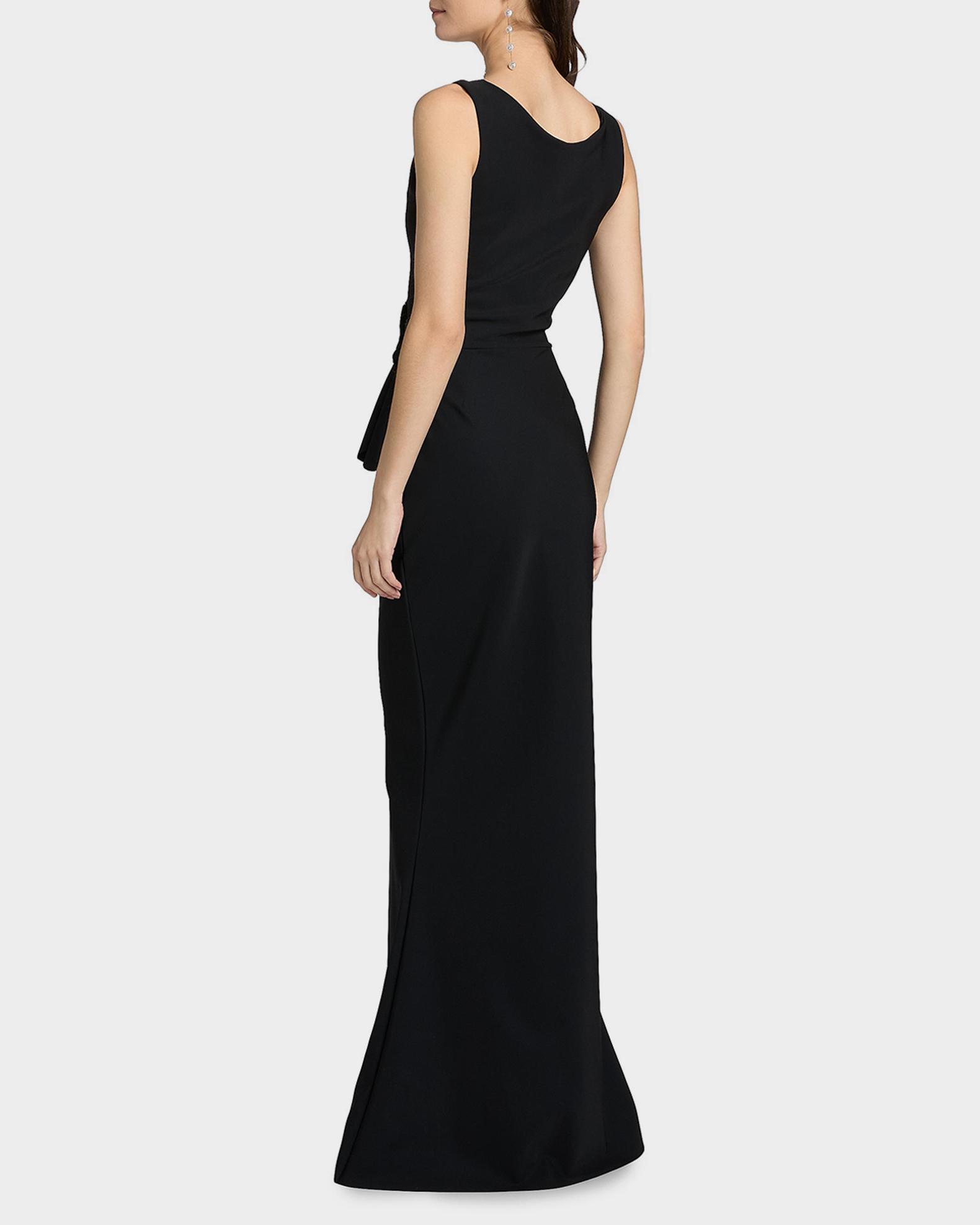 Chiara Boni La Petite Robe Nawa Deep V-Neck Beaded Mermaid Gown ...