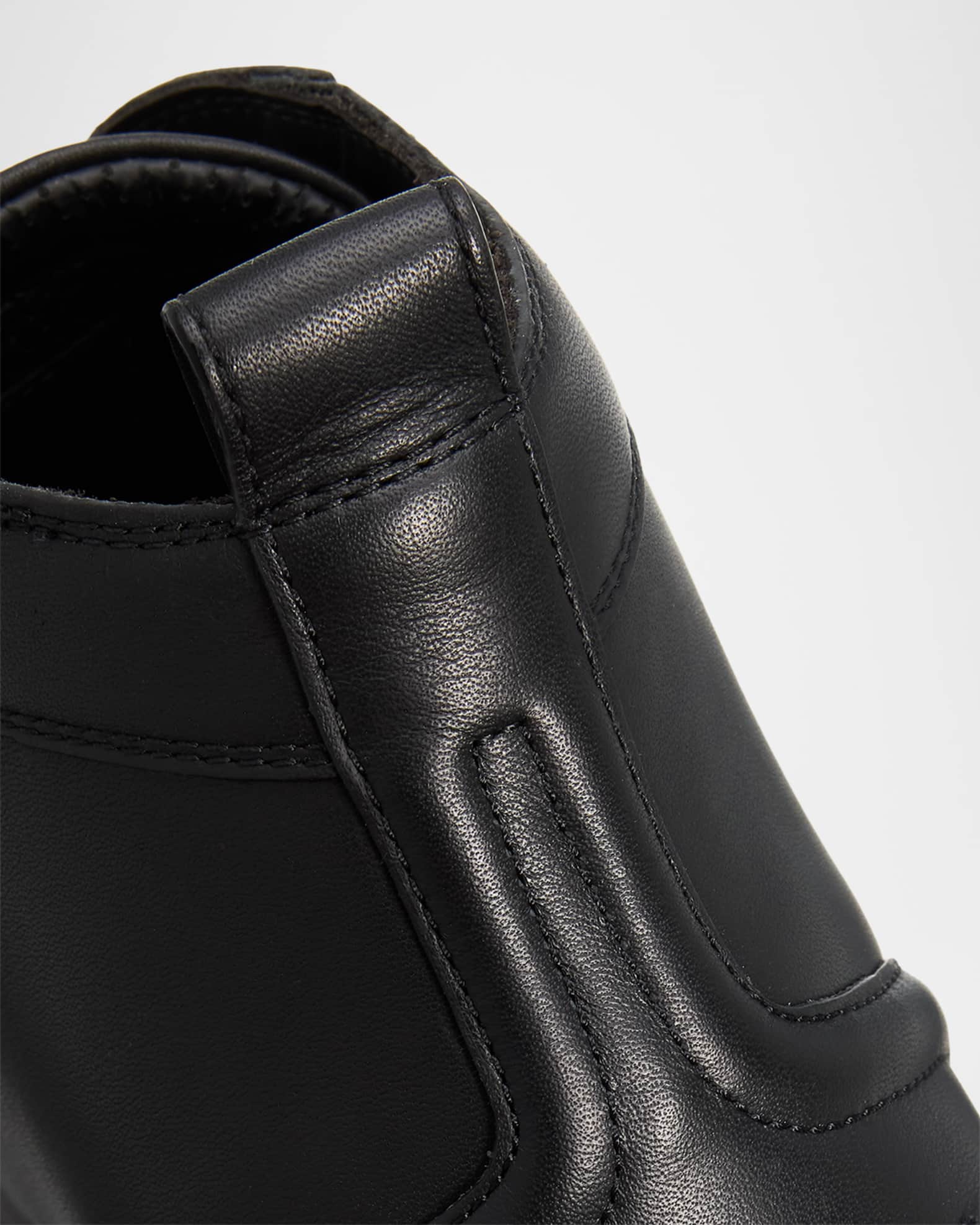 Christian Louboutin Men's Retero High-Top Sneakers in Leather