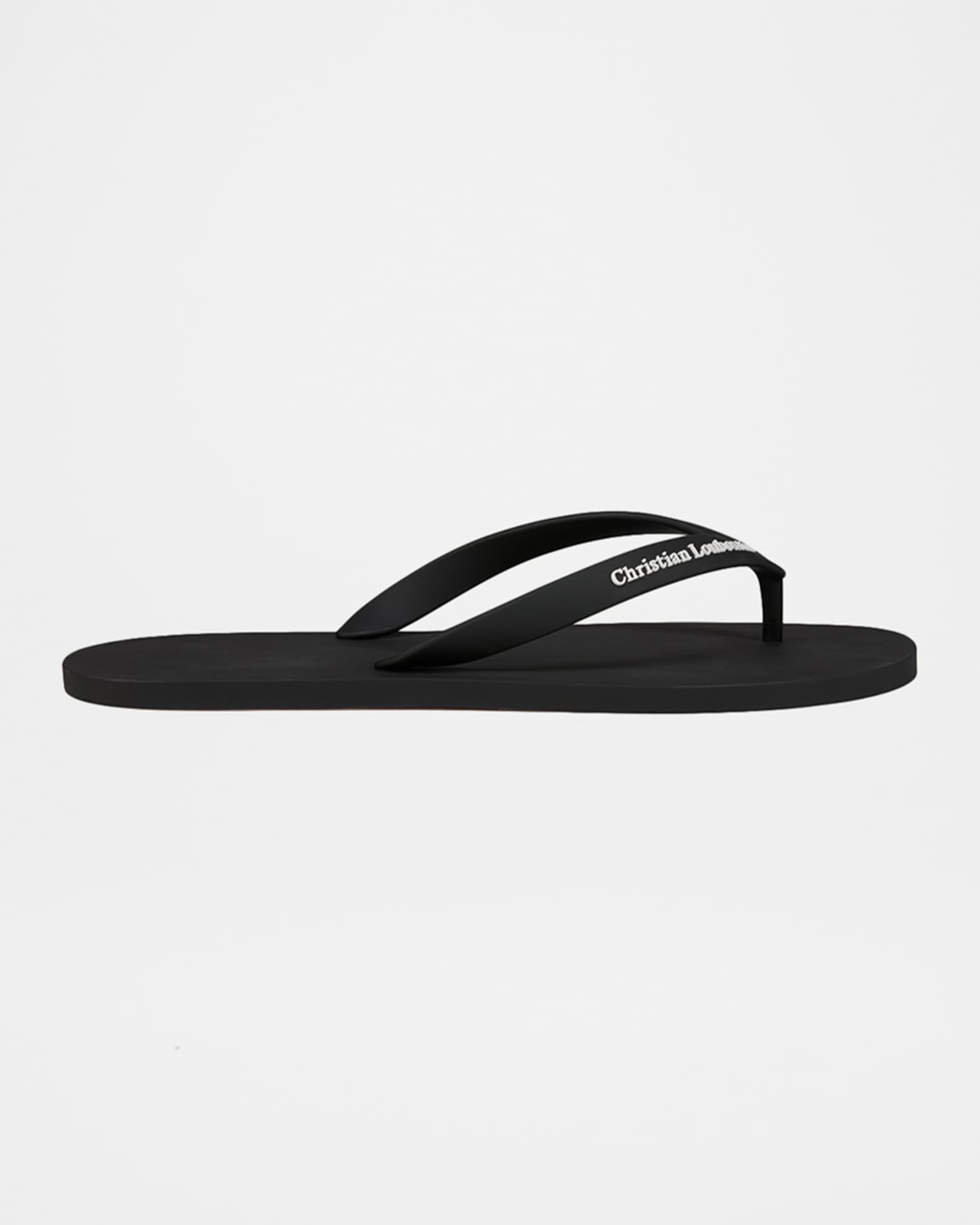 Christian Louboutin Men's The Christian Louboutin Logo Flip-Flops