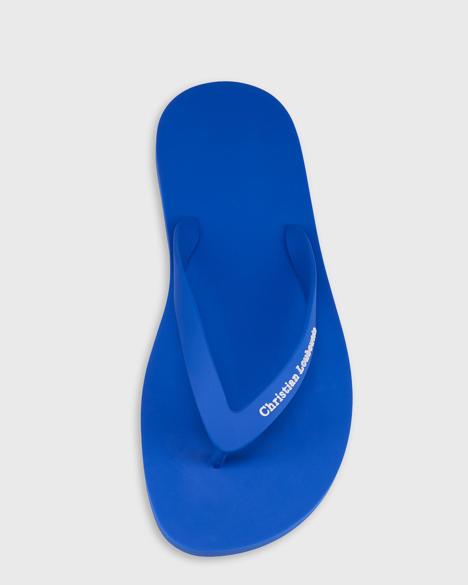 Christian Louboutin Men's The Christian Louboutin Logo Flip-Flops