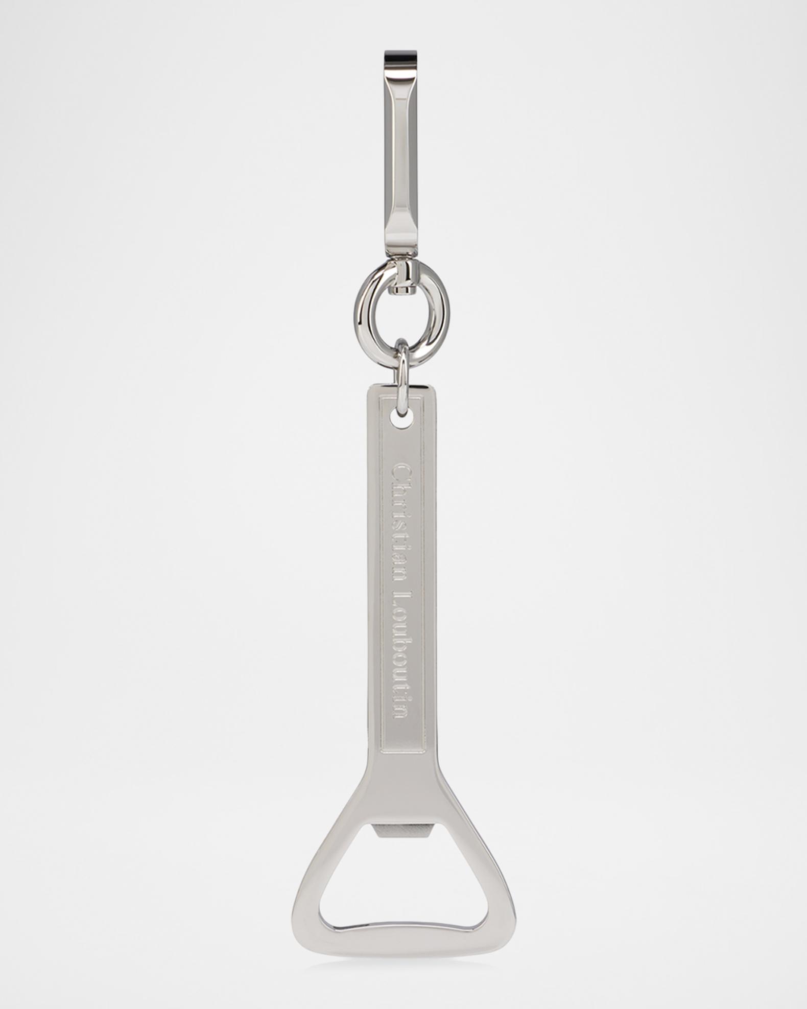 Christian Louboutin Men's Cl Logo-Engraved Brass Bottle Opener