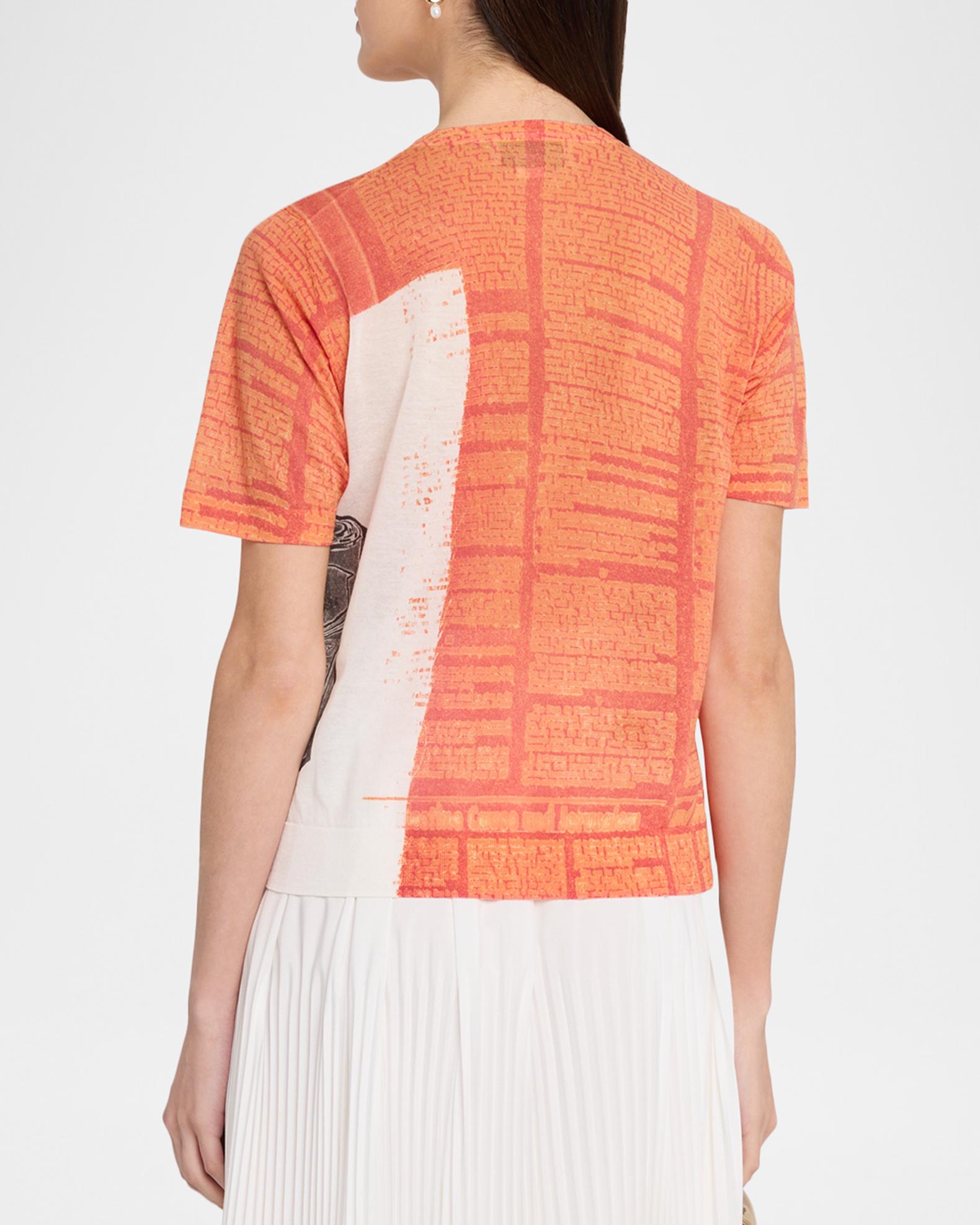 Jason Wu Collection x Robert Rauschenberg Cat Paws-Print T-Shirt ...