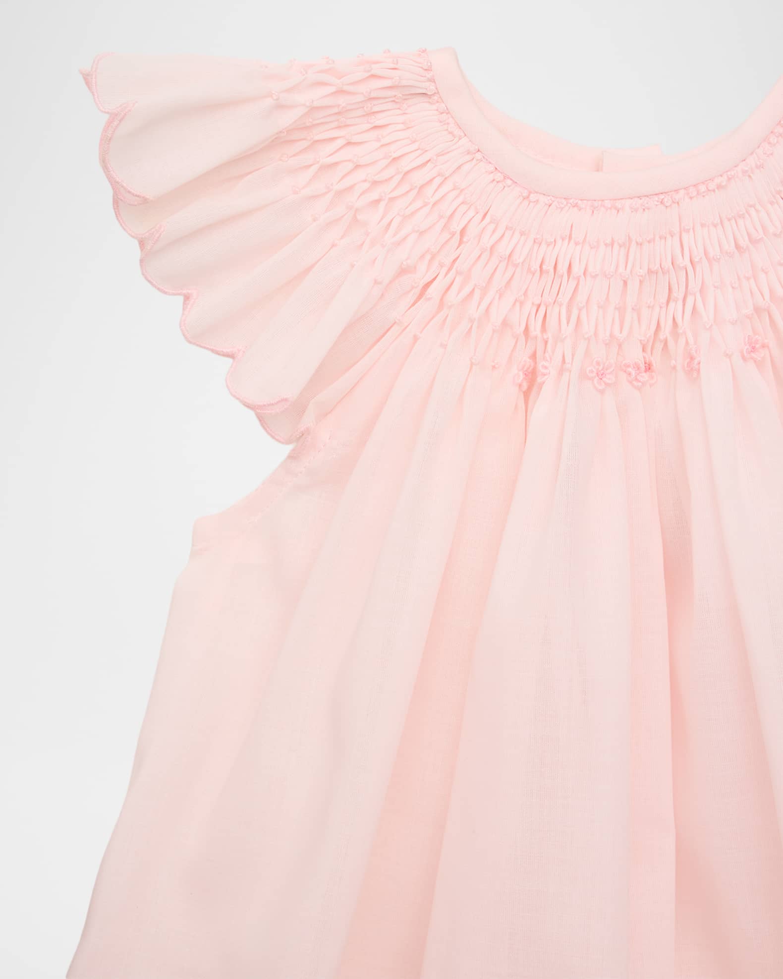 strapless open back dress Felicity Smocked Floral Dress – Bonnie Jean main image 1