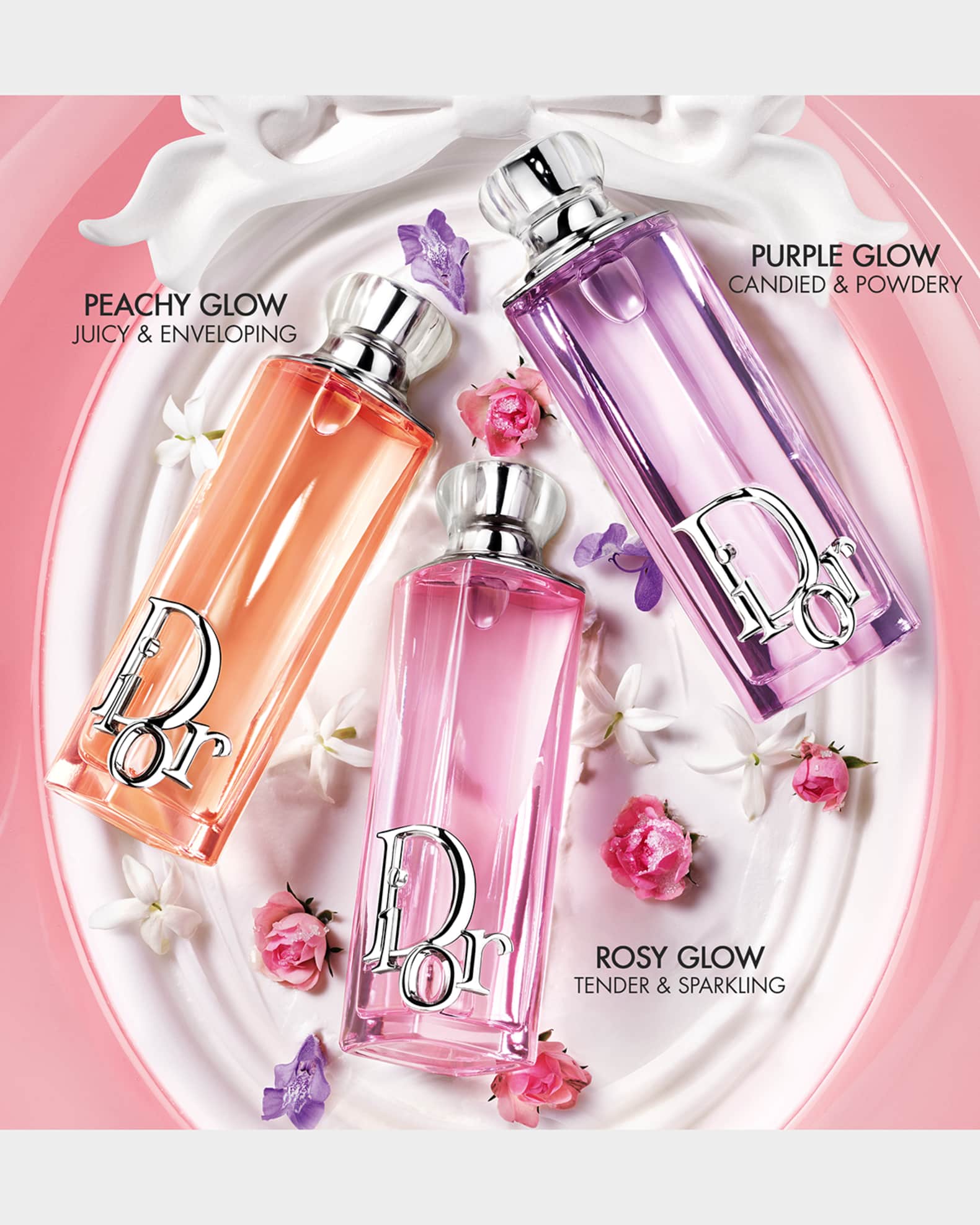 Dior アディクト 2本セット パープルグロウ ロージーグロウ トランプ付き Dior Purple Glow 2-Piece Gift Set | Neiman Marcus