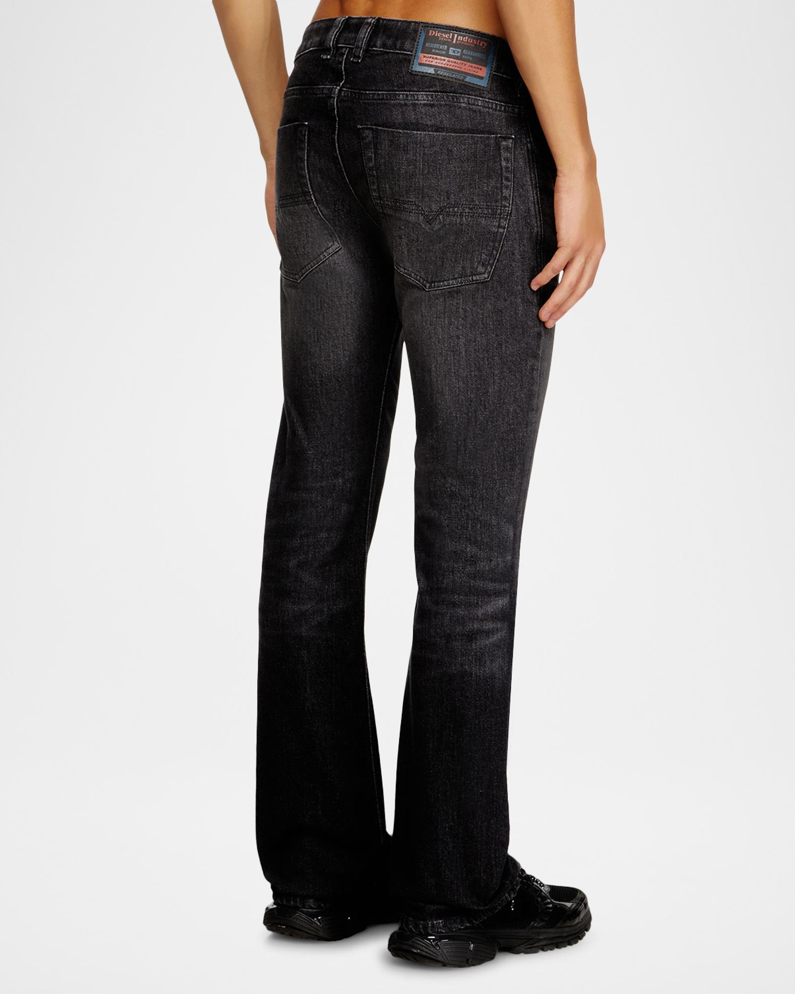 Diesel Men's D-2007 Straight-Leg Black Denim Jeans | Neiman Marcus