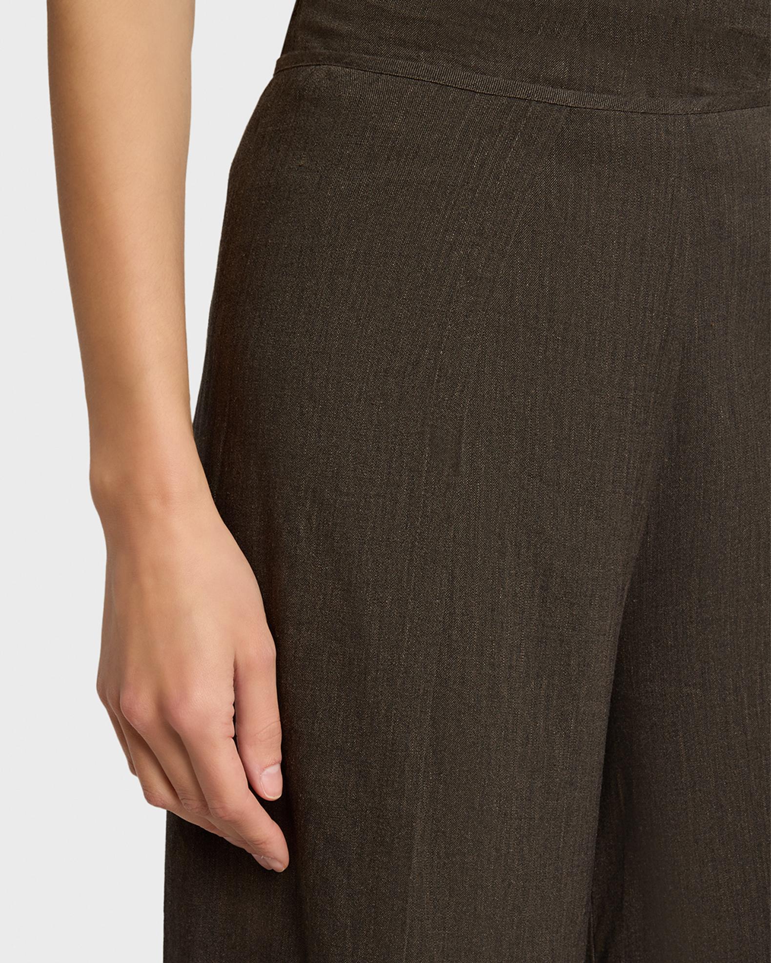 Proenza Schouler White Label Calla Slub Linen Wrap Pants | Neiman Marcus