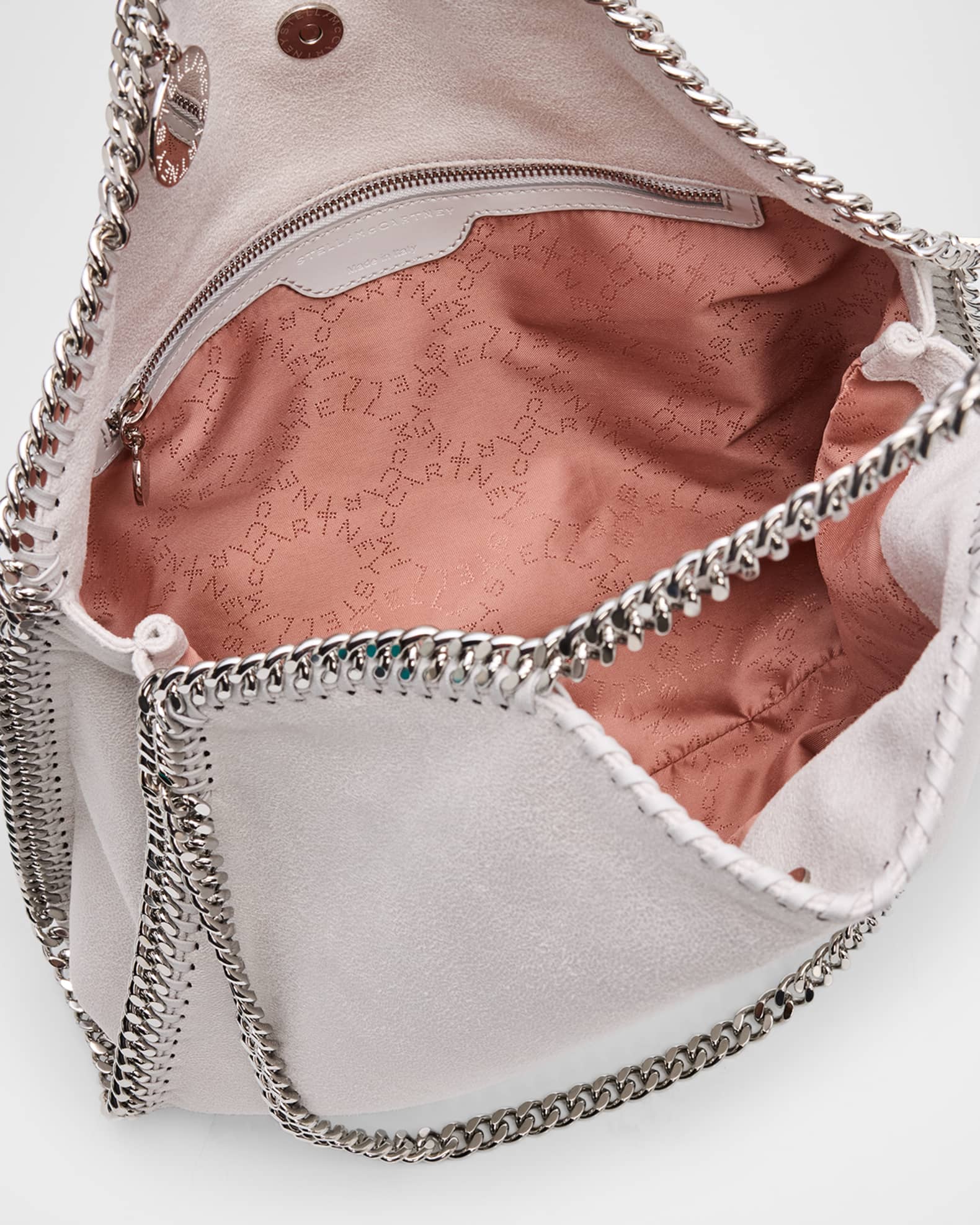 Stella McCartney Falabella Shaggy Deer 3-Chain Tote Bag with