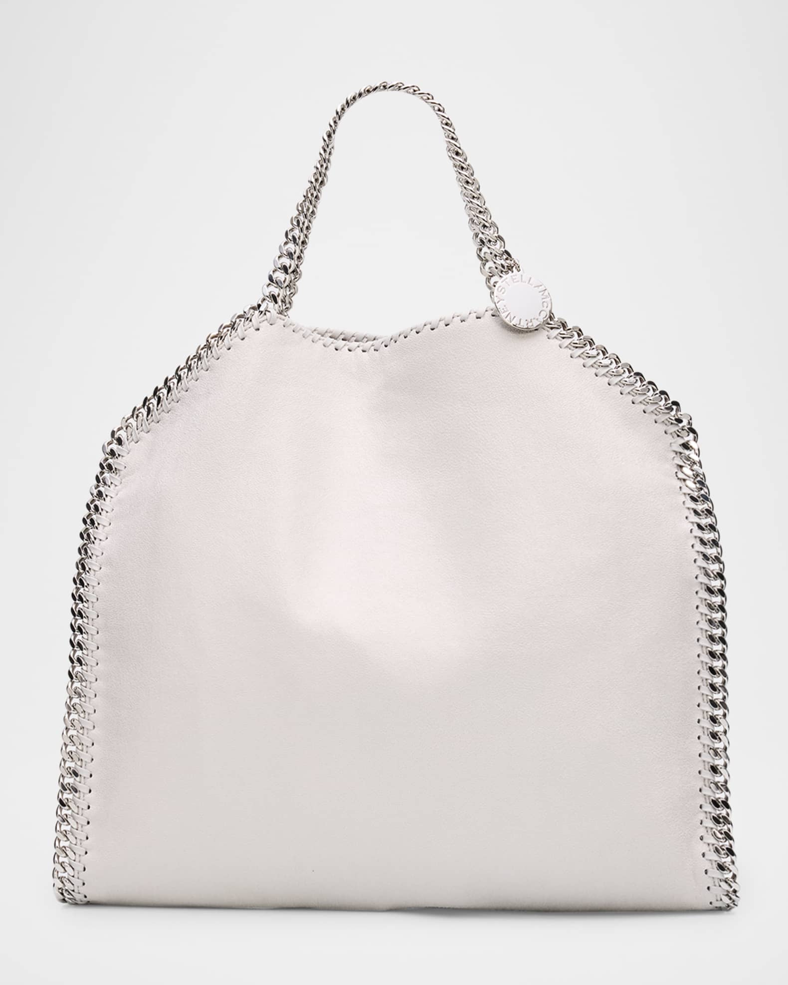 Stella McCartney Falabella Shaggy Deer 3-Chain Tote Bag with