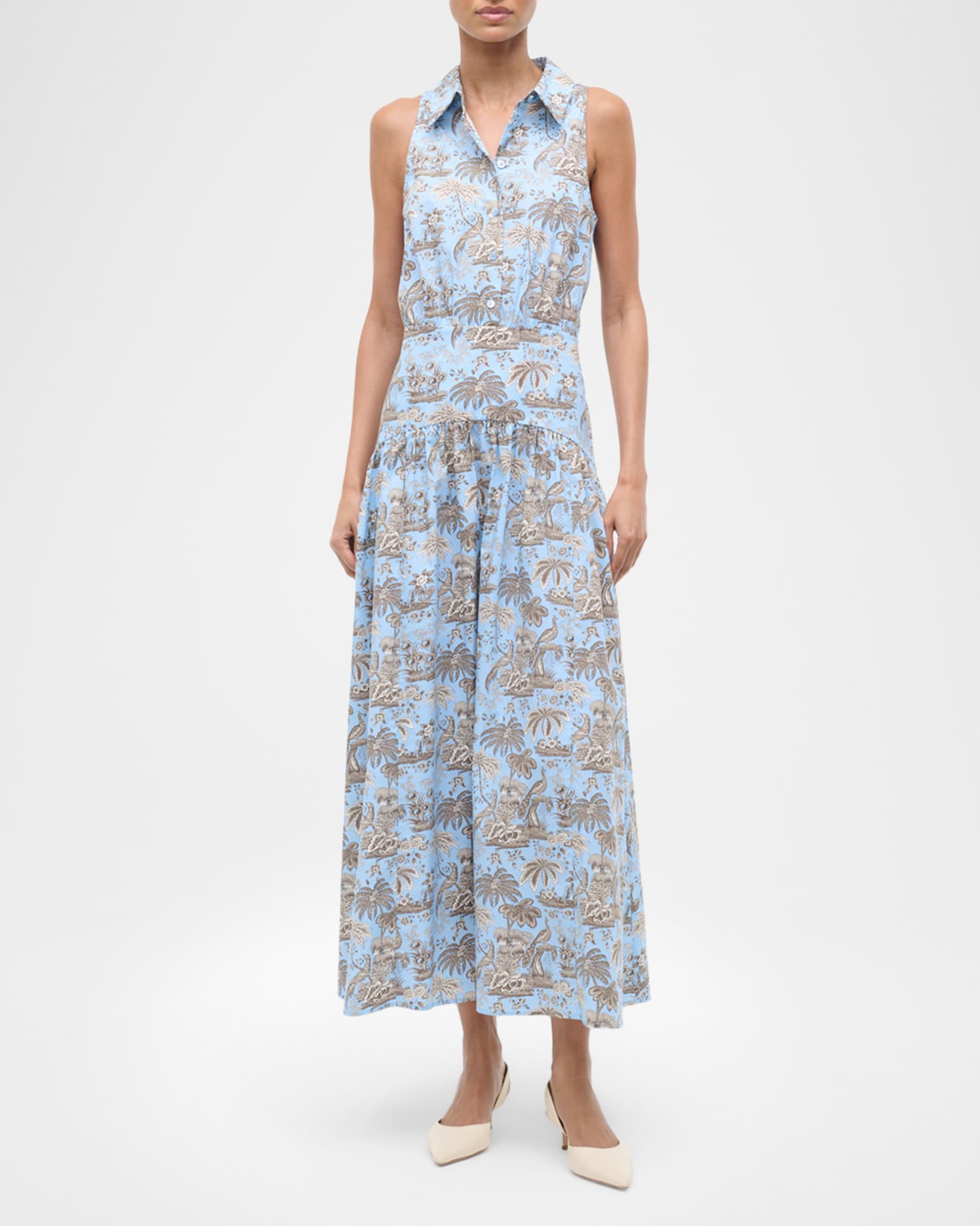 staud romy dress brown STAUD, Romy Dress in Earth, Size 6