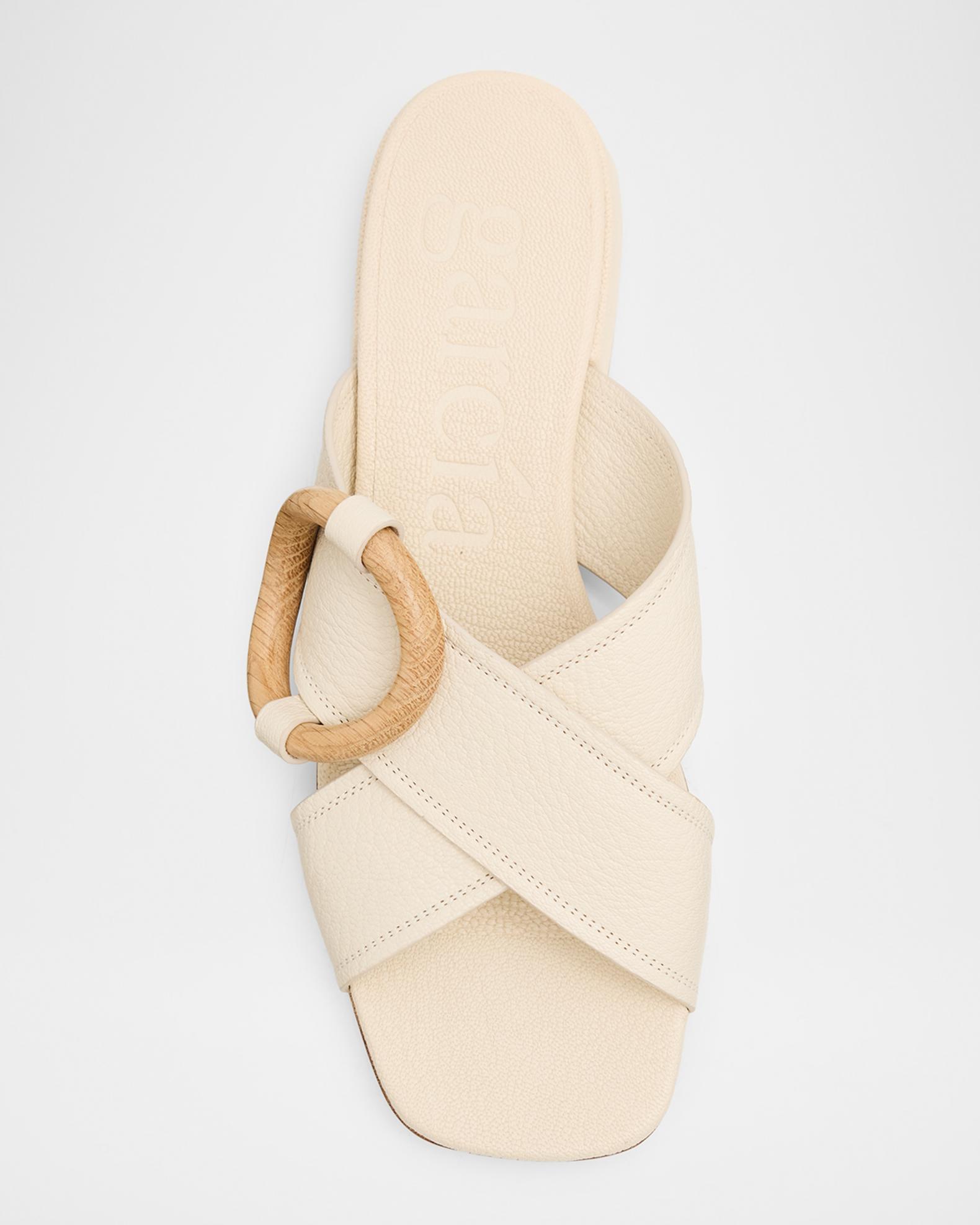 Pedro Garcia Edem Leather Slide Sandals | Neiman Marcus