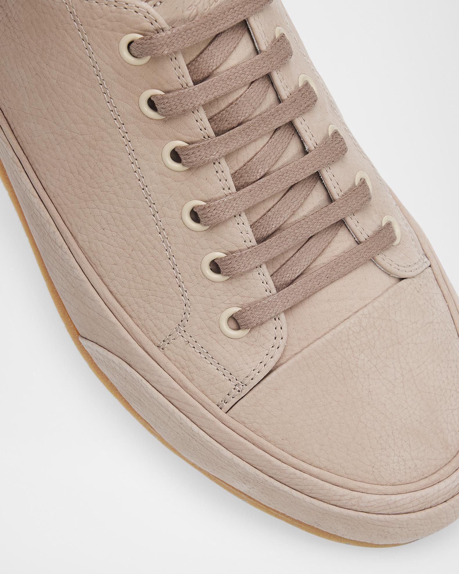 Brioni Men's Tennis Leather Tonal-Midsole Low-Top Sneakers