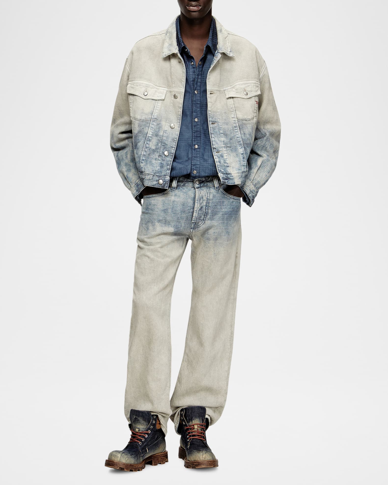 Diesel Men's D-Ranger Denim Jacket | Neiman Marcus