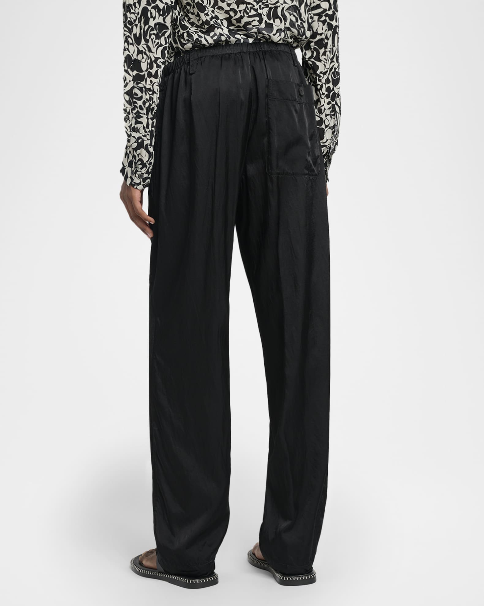 Dries Van Noten Men's Penny Straight-Fit Drawstring Pants | Neiman