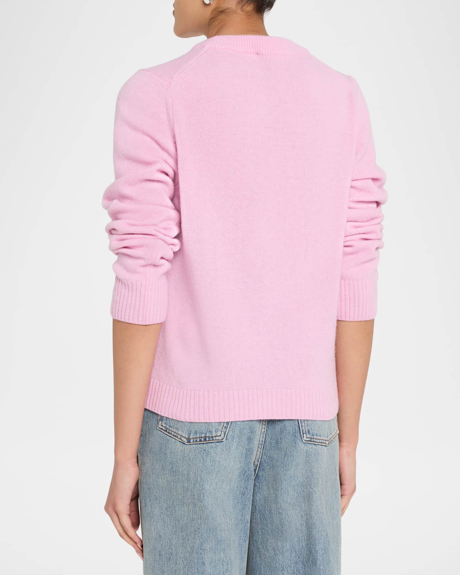 Ganni Graphic Wool-Blend Sweater | Neiman Marcus