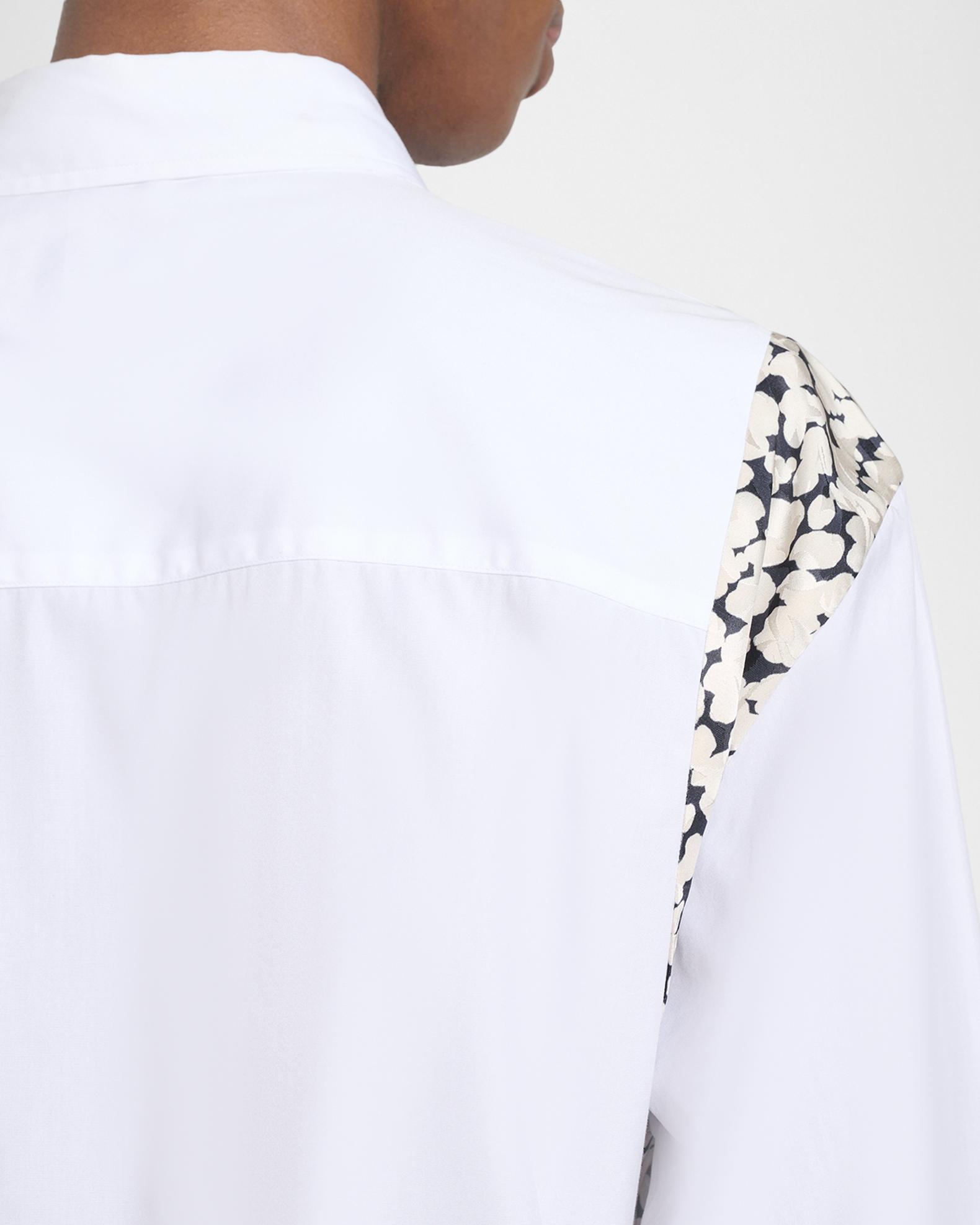 Dries Van Noten Men's Capers Contrast-Panel Cotton Button-Down Shirt ...
