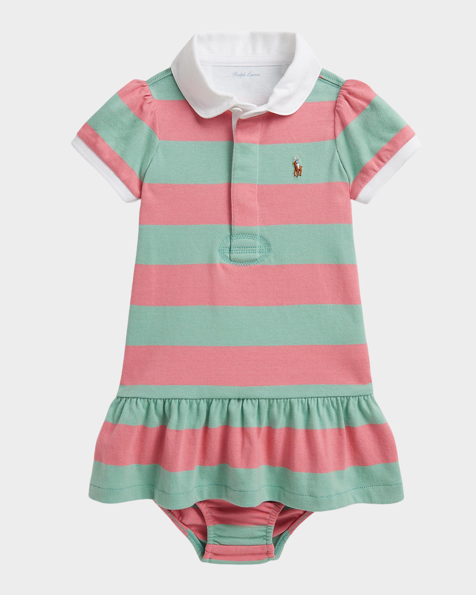 ralph lauren rugby shirt dress Polo Ralph Lauren Rugby Dress in Hillside Green & Deckwash White