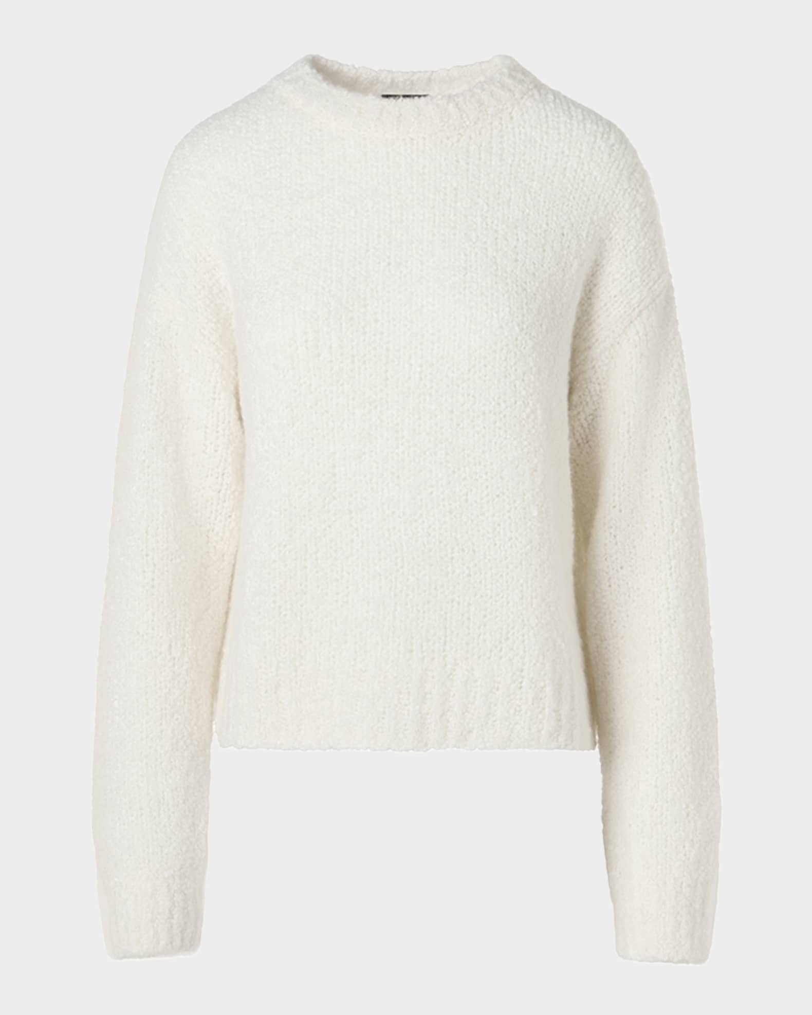 g*u様 美品AKRISアクリスカシミヤ100%イタリア製ロングニットストールベ Akris Cashmere-Silk Boucle Knit Sweater | Neiman Marcus