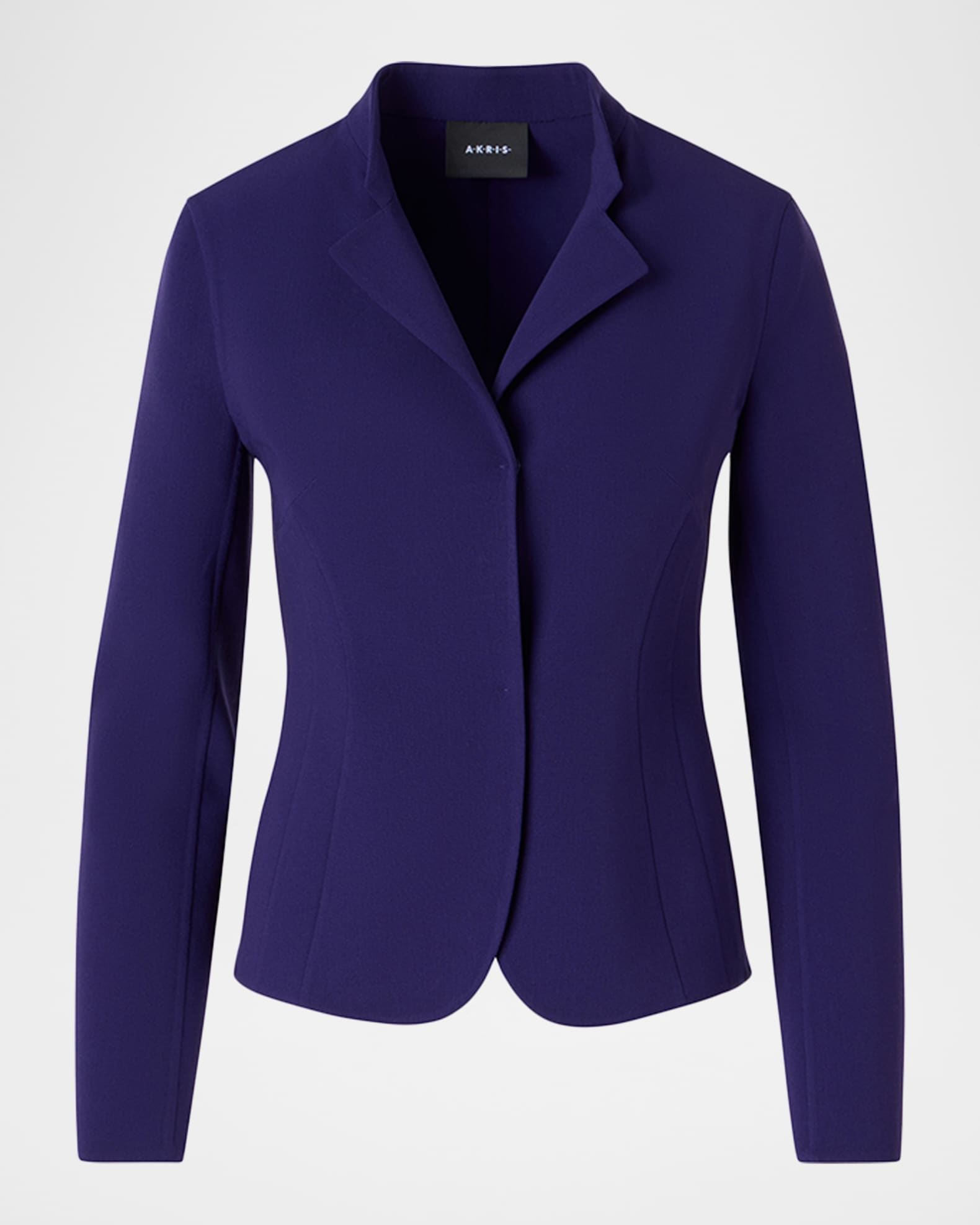 Akris Hamer Bi-Stretch Wool Double-Face Short Jacket | Neiman Marcus