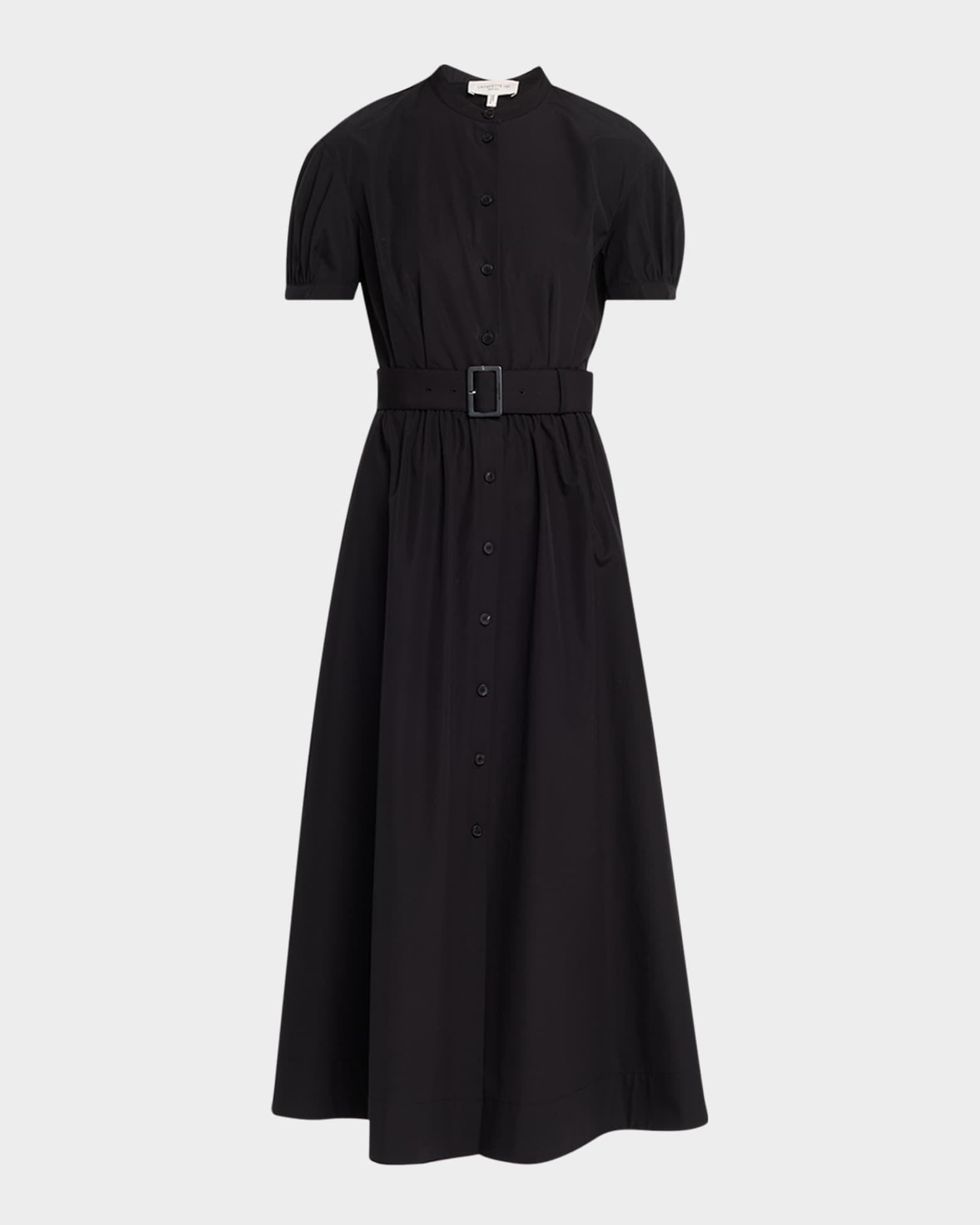 white christmas dresses Airy Poplin Midi Dress main image 0