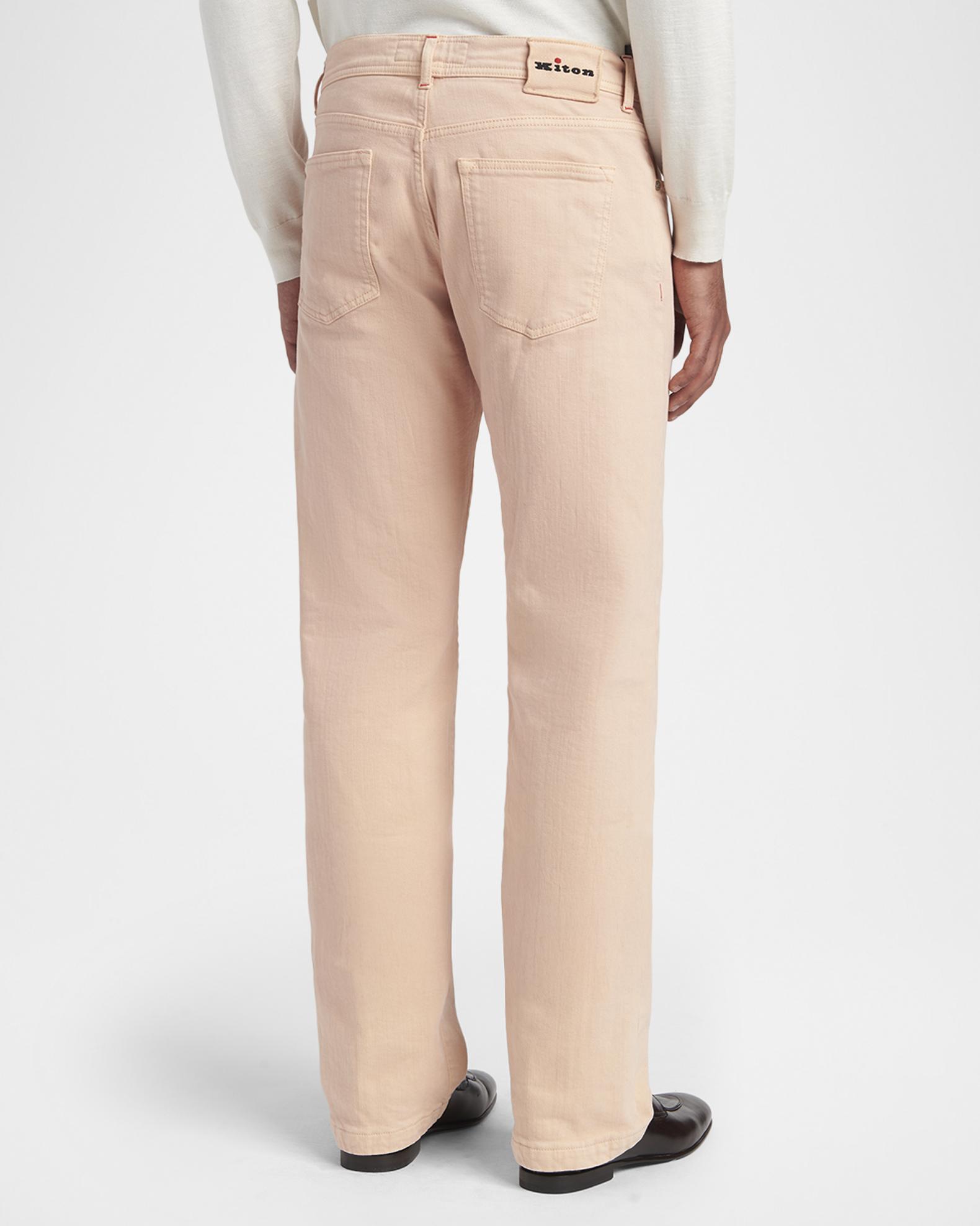 Kiton Men's Corrabo Stretch Cotton Straight Leg Five-Pocket Pants